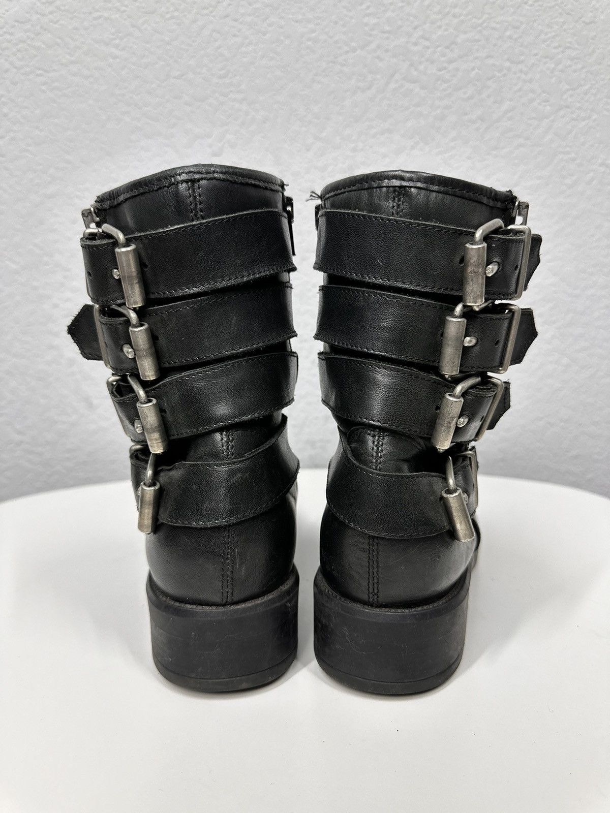 Undercover Vintage Leather Metal Boots Rick Owens Style AS 98 japan Size US 8 / EU 41 - 8 Thumbnail
