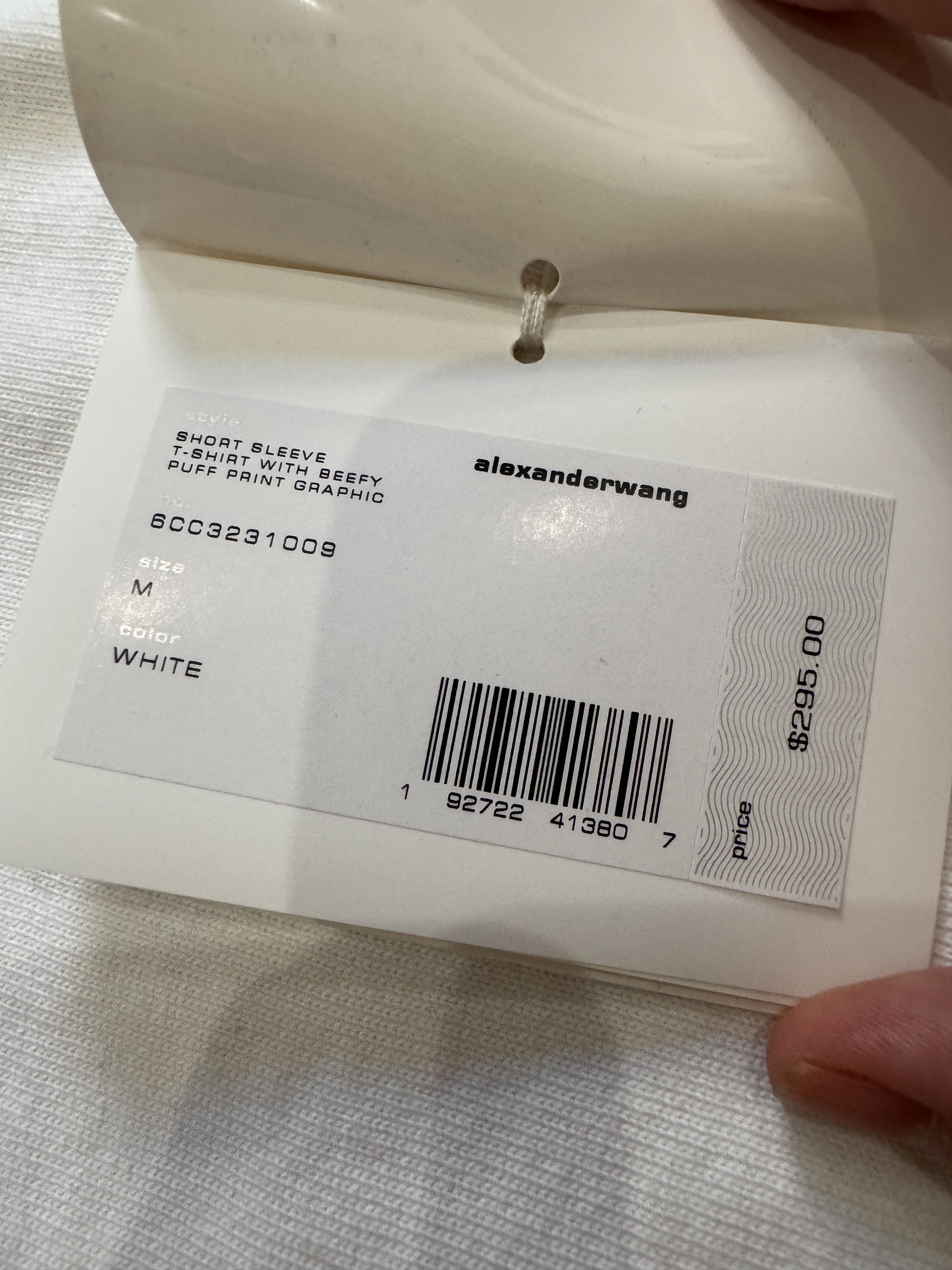 Alexander Wang Beefy Puff Paint T Shirt Size US M / EU 48-50 / 2 - 5 Thumbnail