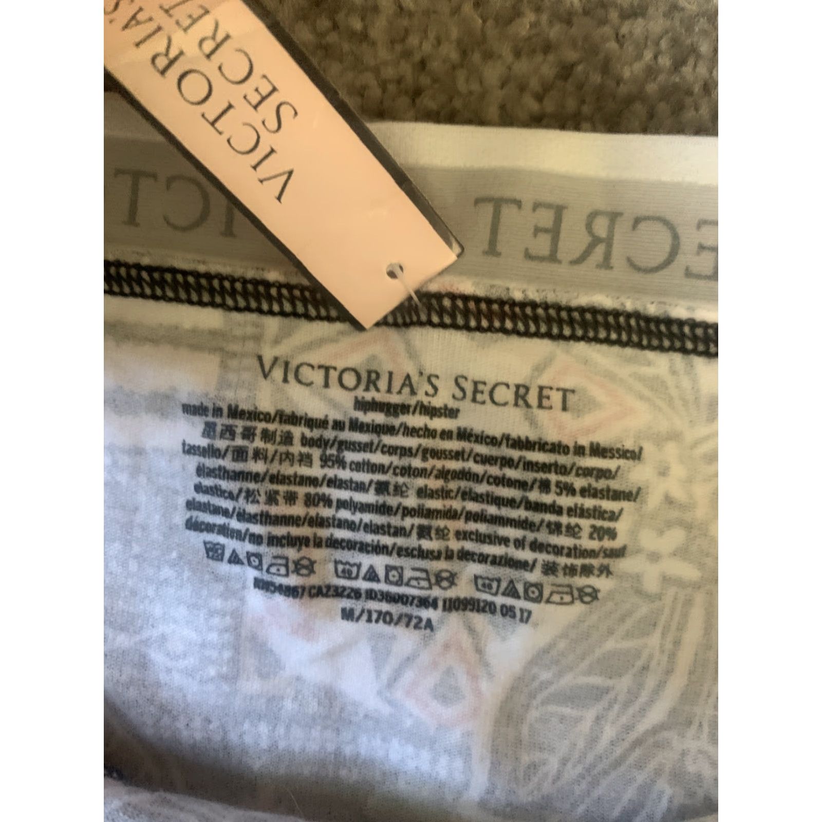 Victoria's Secret Victoria's Secret Hiphugger Panties M Women Multicolor Hipster Size 32" / US 10 / IT 46 - 3 Thumbnail