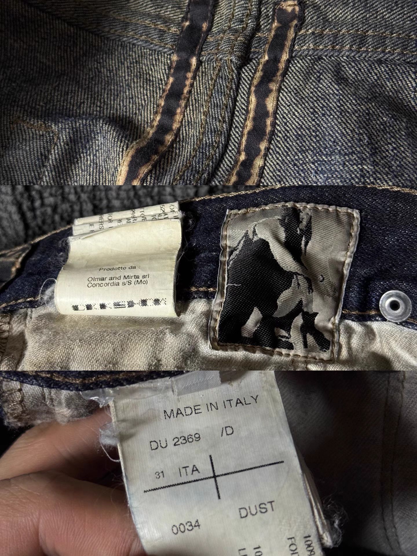 Rick Owens Rick Owens 08SS strap jeans Size US 31 - 2 Thumbnail