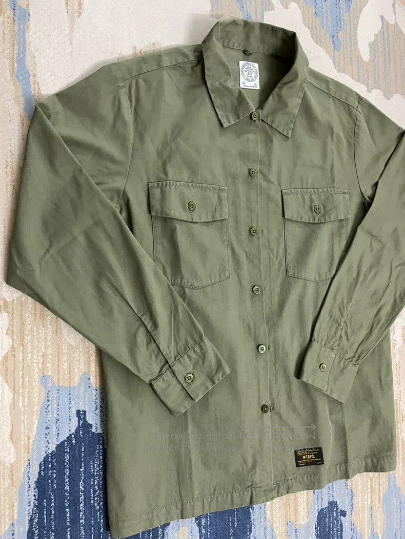 Wtaps Wtaps Green Shirt Size US L / EU 52-54 / 3 - 4 Thumbnail