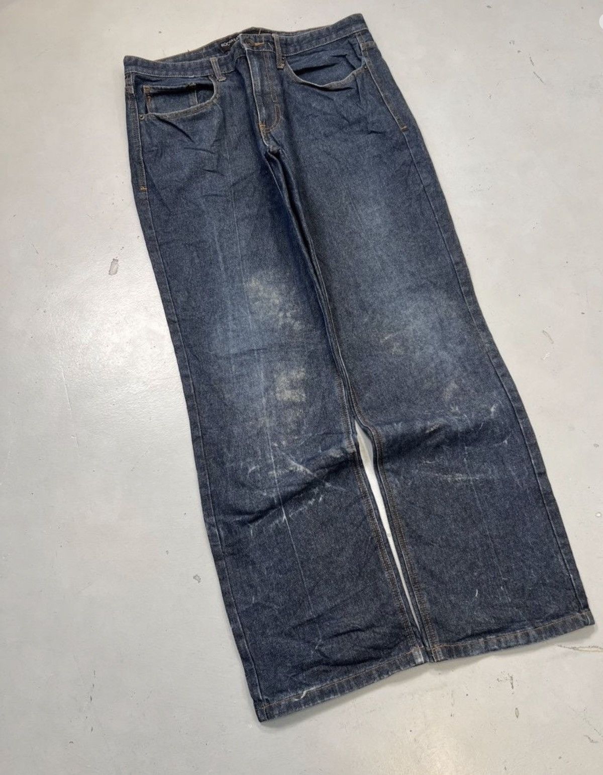 Rocawear Vintage roca wear baggy denim Size US 36 / EU 52 - 2 Thumbnail