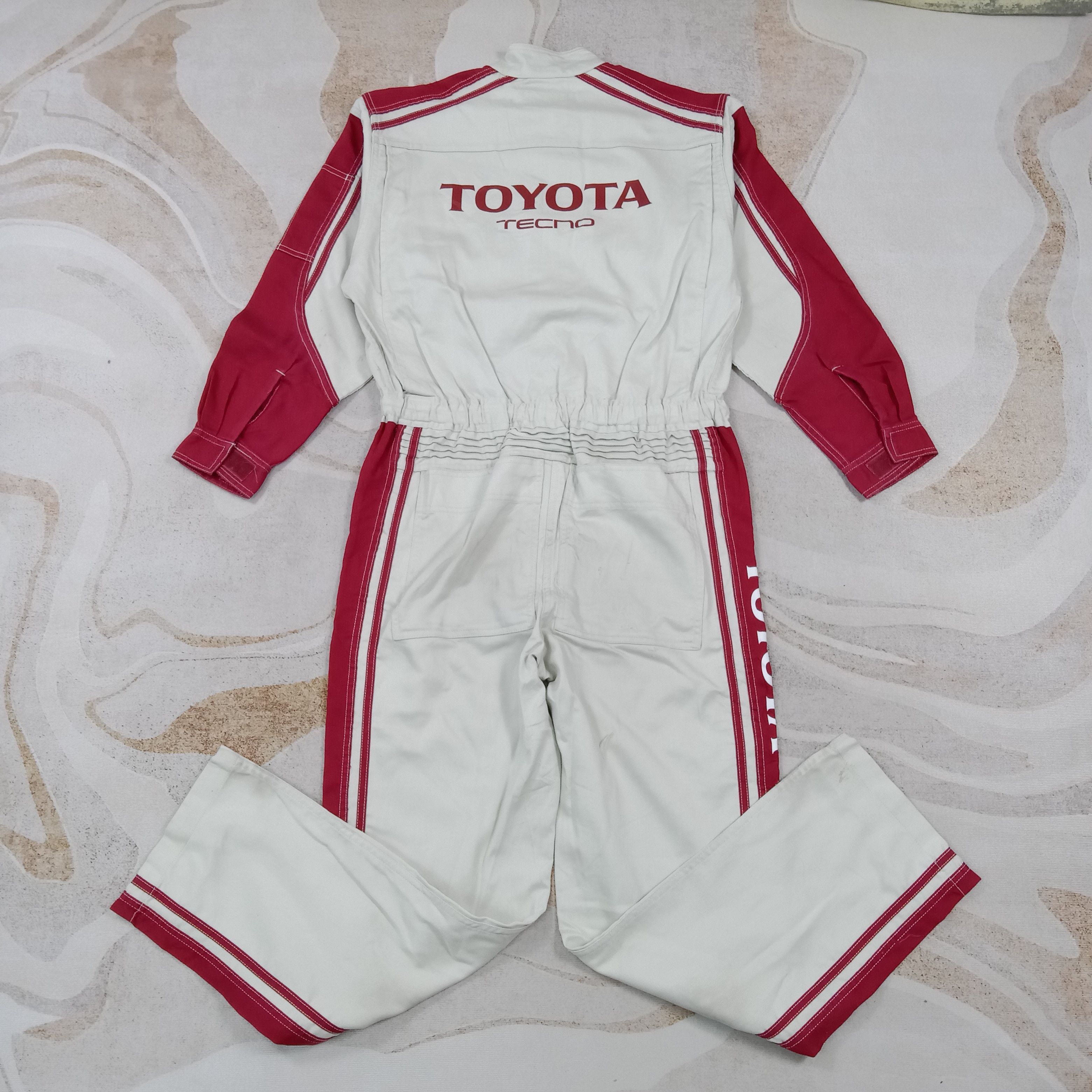 Japanese Brand Toyota Techno Japanese Racing Work Coverall Jacket C279N8 Size US M / EU 48-50 / 2 - 1 Thumbnail