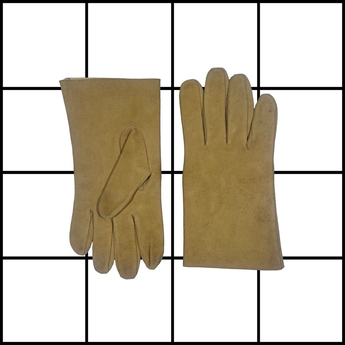 Hermes |[ 2000’s Hermès Lambskin Leather Gloves ]| Size ONE SIZE - 1 Thumbnail