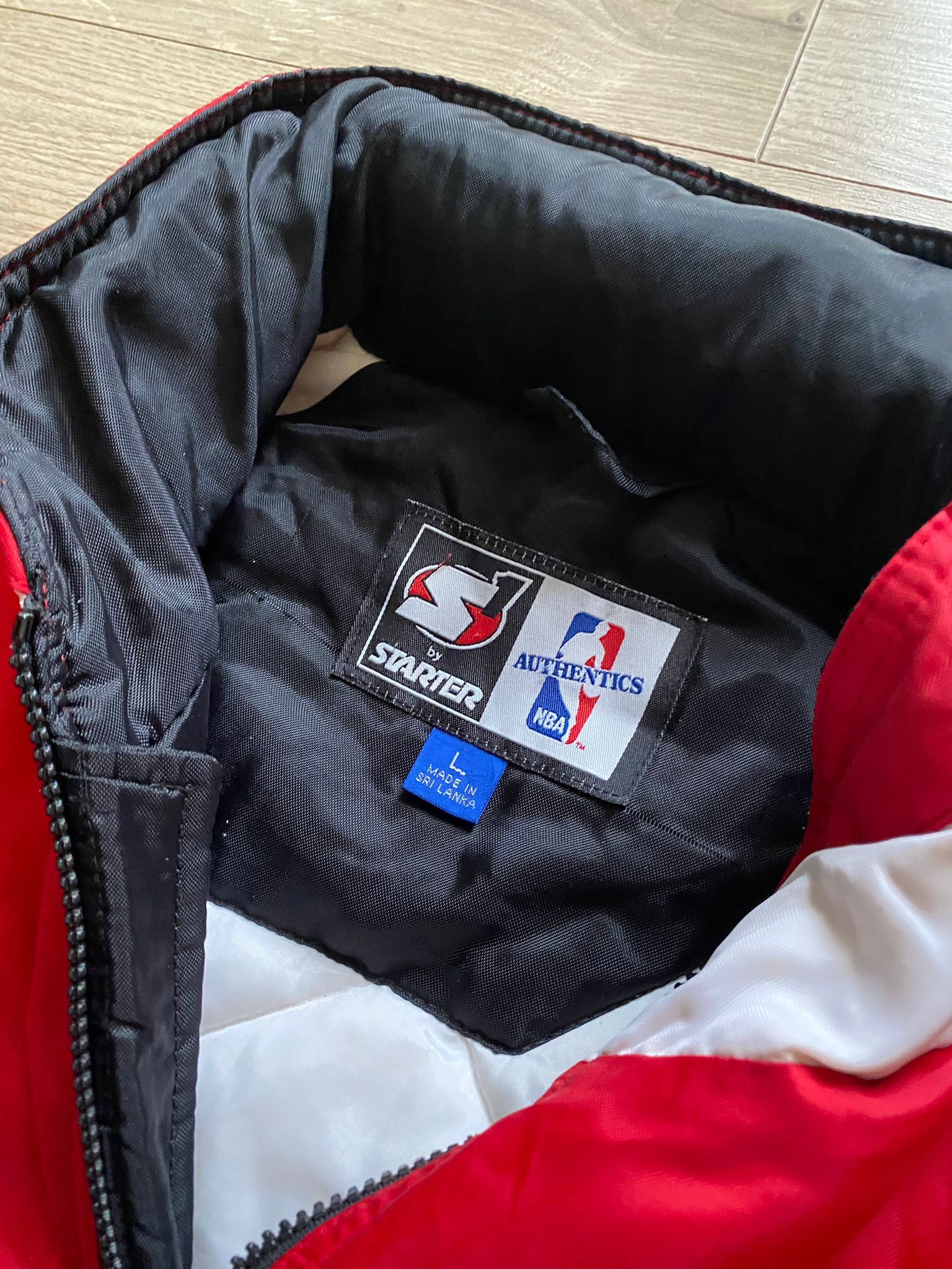 Starter 90s vintage Starter x NBA x Chicago Bulls bomber jacket Size US L / EU 52-54 / 3 - 7 Thumbnail