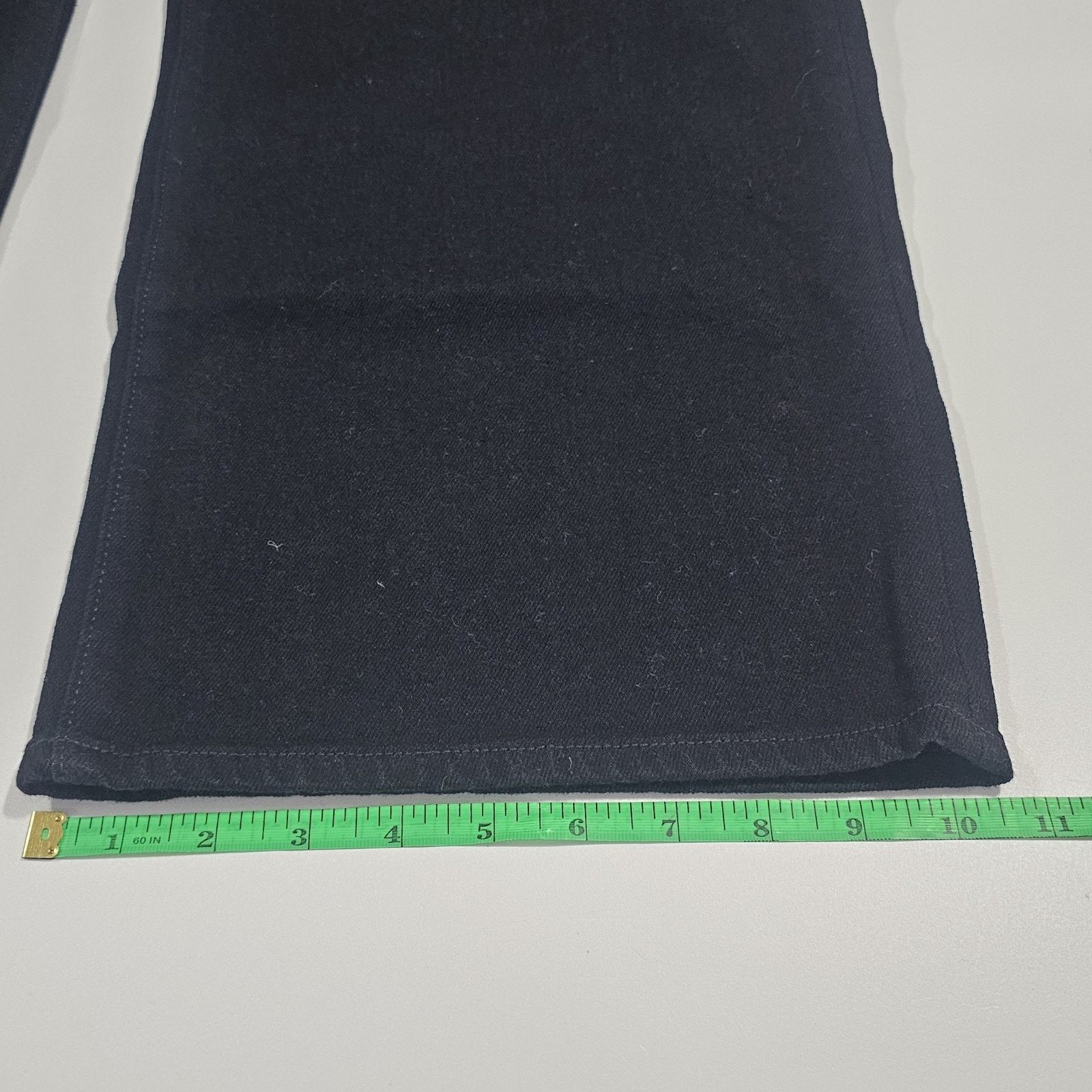 Hudson Hudson Womens Rosalie Black Rinse Wide Leg Jeans Size 34 NWT Size 34" / US 12 / IT 48 - 13 Thumbnail