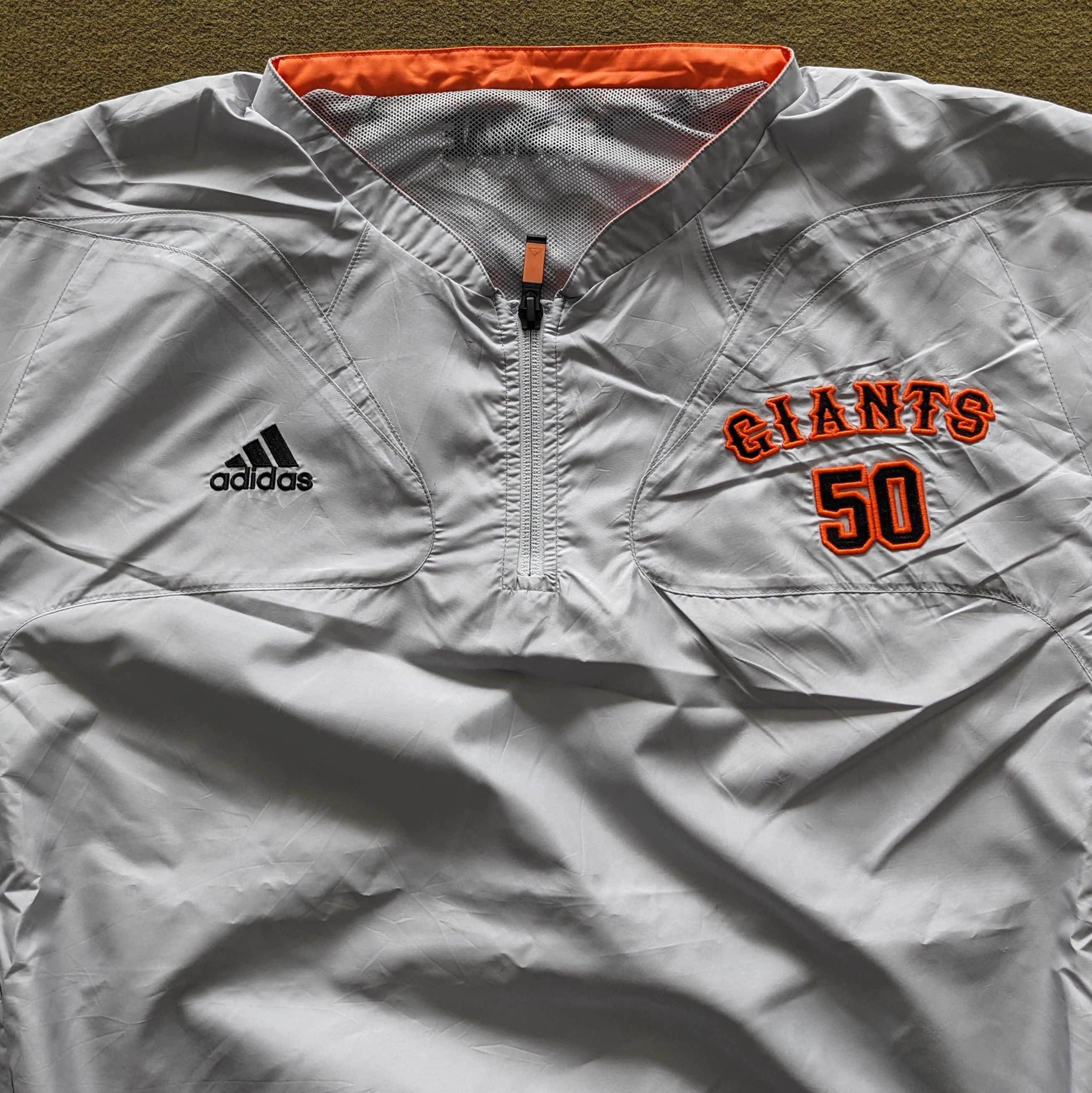 Adidas Vintage ADIDAS Giants MLB Sports Team T-shirt Size US XL / EU 56 / 4 - 2 Thumbnail