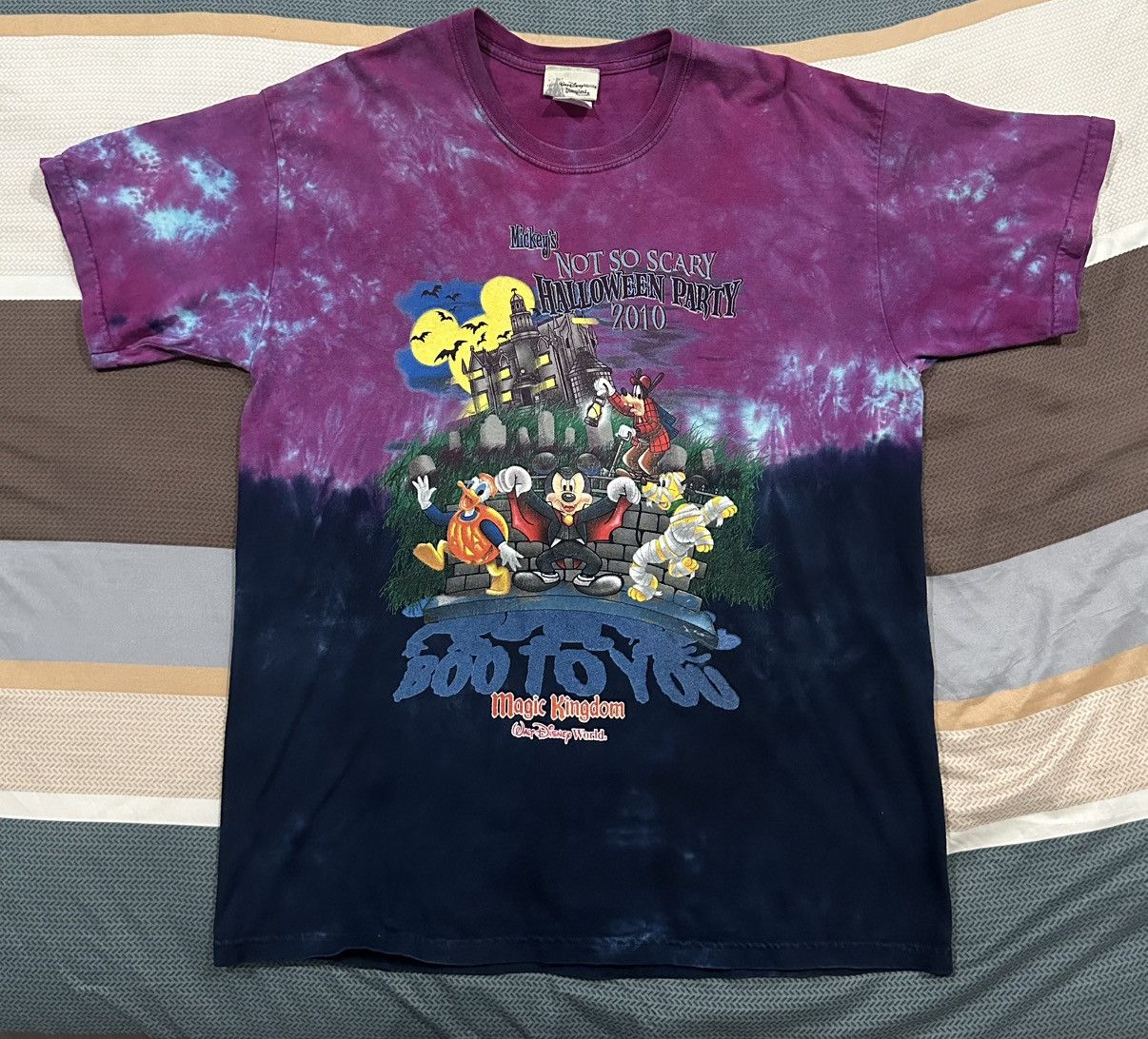 Disney Vintage 2010 Mickey’s Not So Scary Halloween Party Size US L / EU 52-54 / 3 - 9 Thumbnail