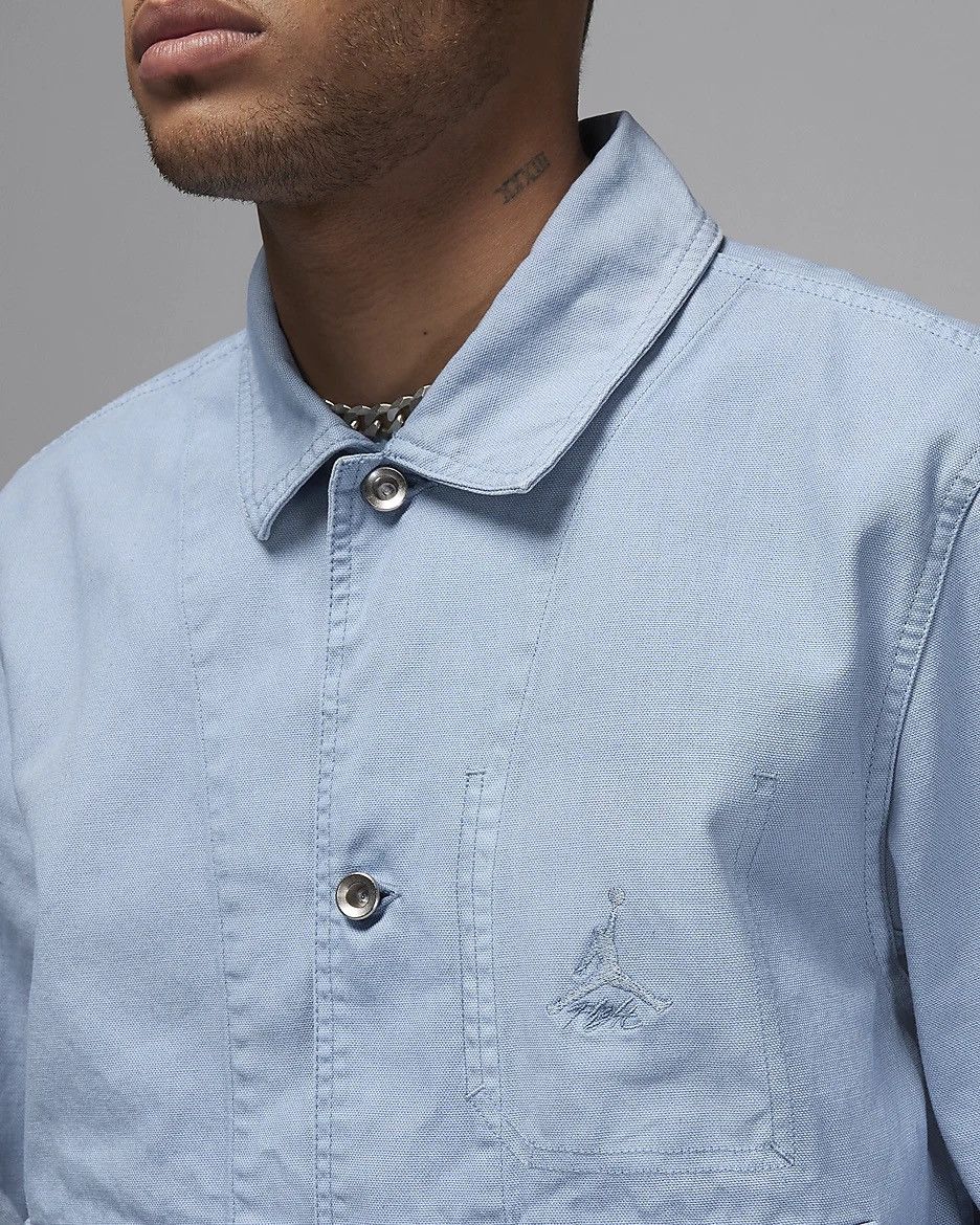 Jordan Brand Air Jordan Men's Essentials Chicago Workwear Jacket Blue Size US M / EU 48-50 / 2 - 4 Thumbnail