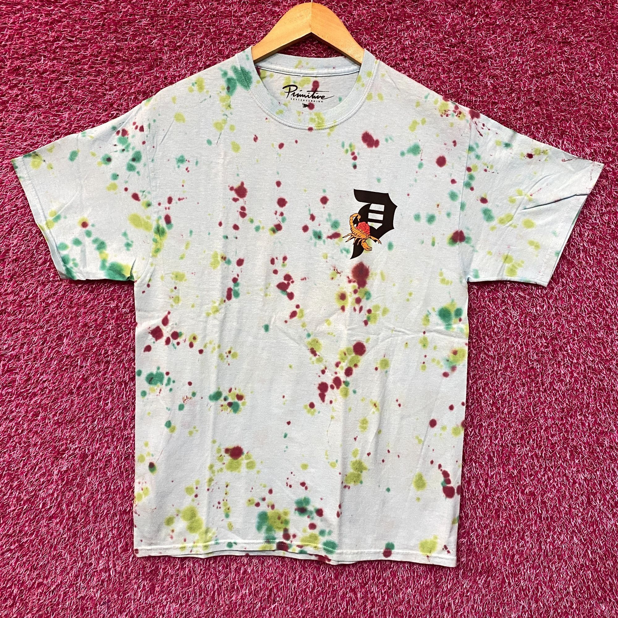 Primitive Primitive Dirty P Scorpion Tie Dye T-Shirt Small Size US S / EU 44-46 / 1 - 1 Thumbnail