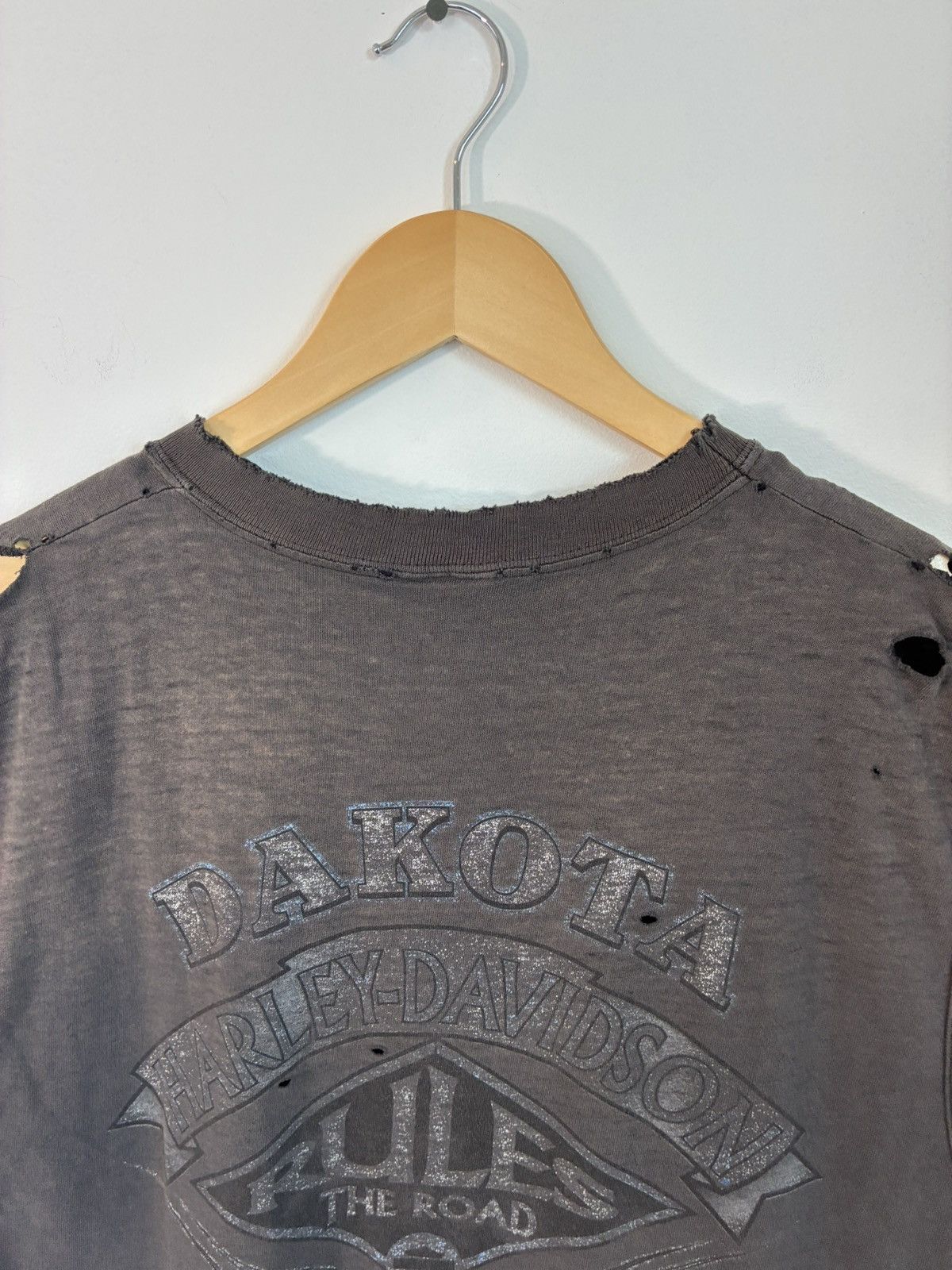 Harley Davidson Vintage Thrashed Harley Davidson Sun Faded Tank Top Size US L / EU 52-54 / 3 - 6 Thumbnail