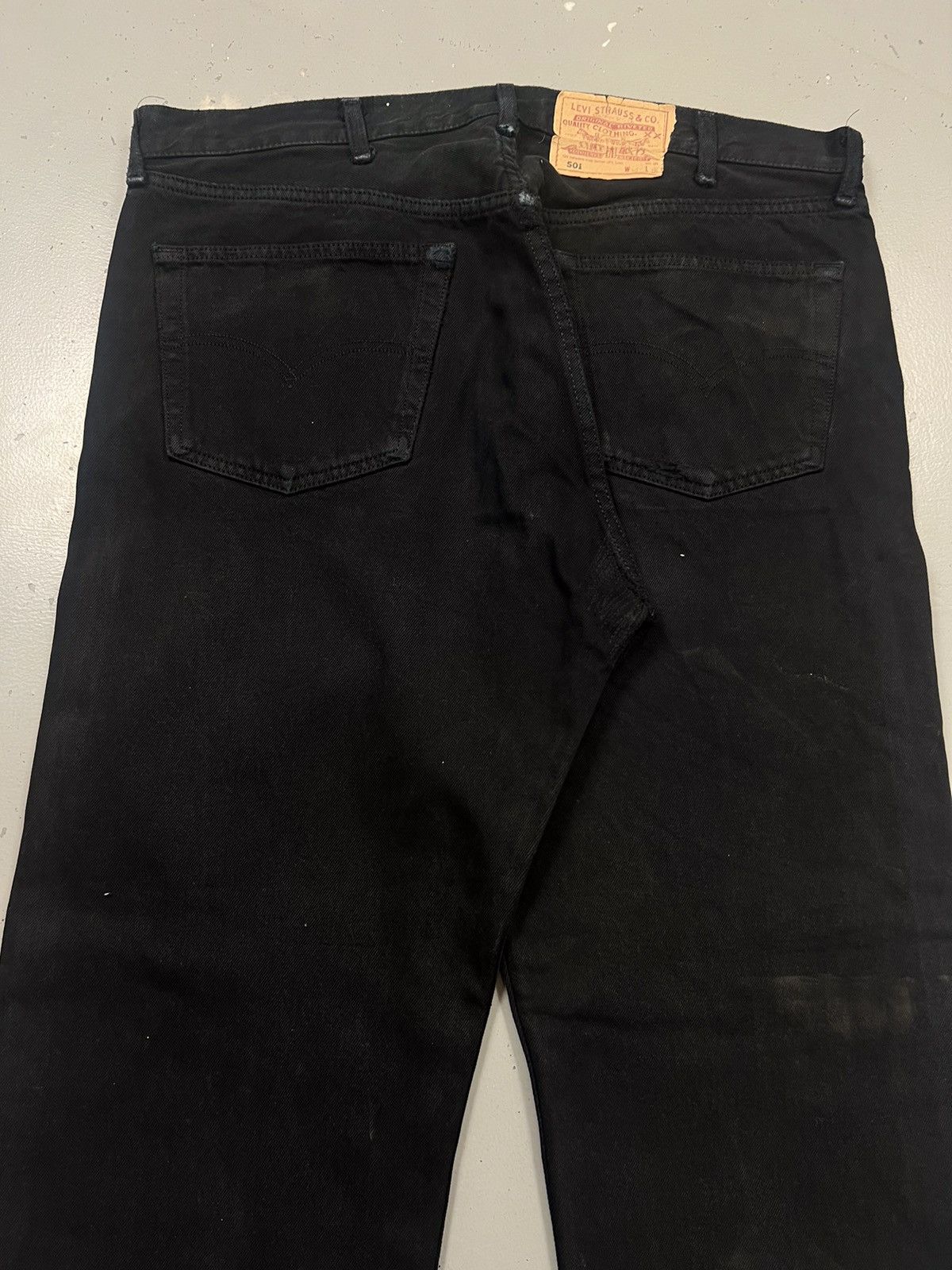 Levi's Vintage Levi’s Strauss & co paper tag 501 baggy denim Size US 42 / EU 58 - 12 Thumbnail
