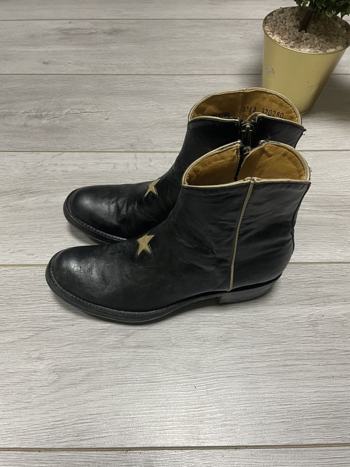 Old Gringo Old Gringo mexico star leather boots cowboy biker Size US 6 / IT 36 - 11 Thumbnail