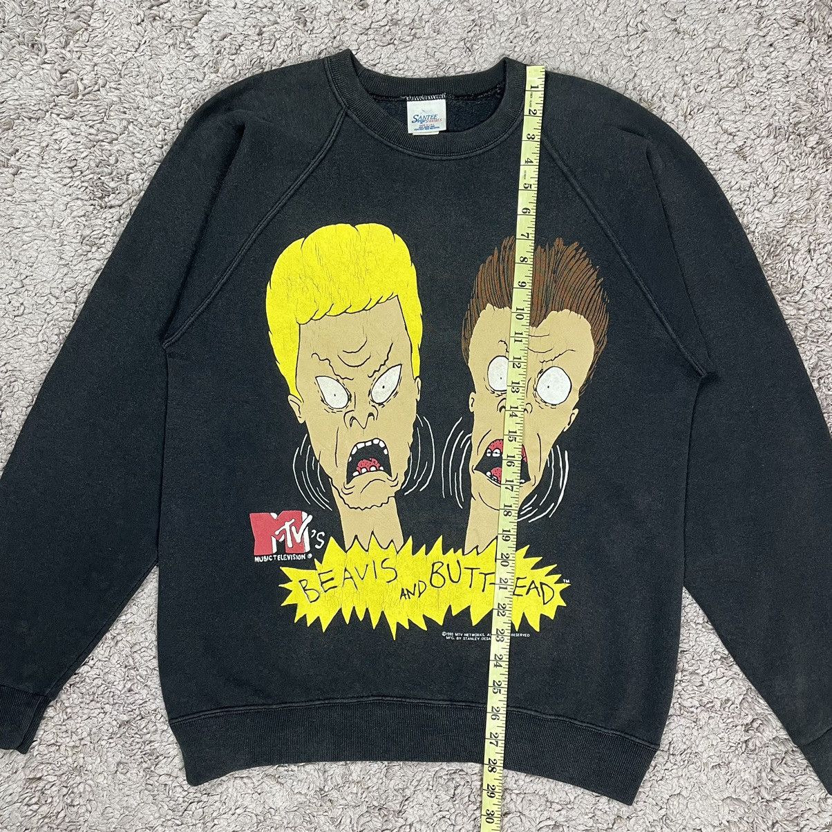Cartoon Network Vintage 90’s MTV Beavis and Butthead Sweatshirt Size US L / EU 52-54 / 3 - 16 Thumbnail
