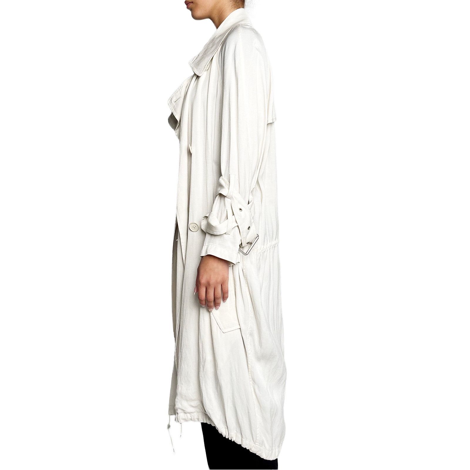 Acne Studios White trench Size XL / US 12-14 / IT 48-50 - 3 Thumbnail