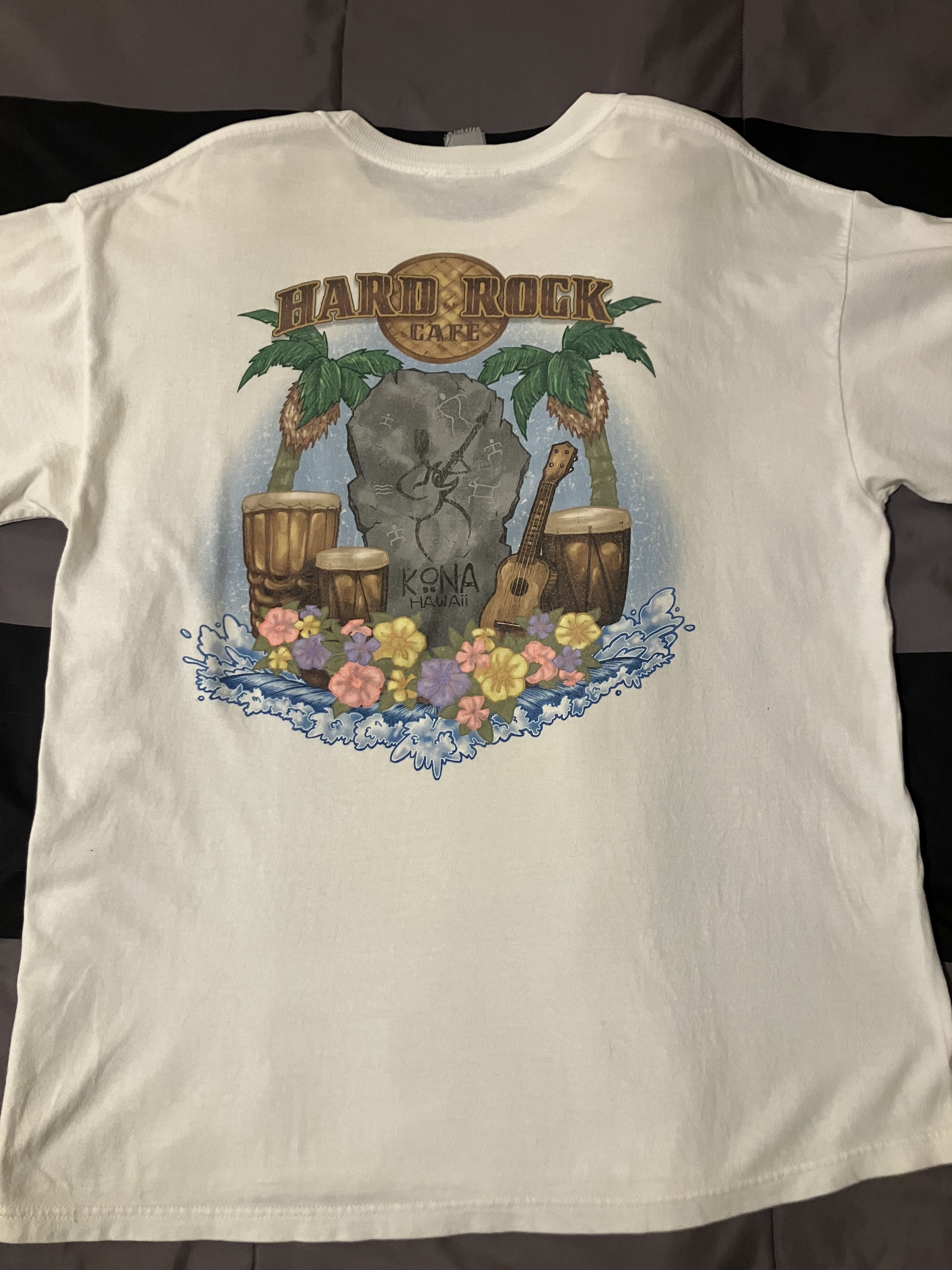 Hard Rock Cafe Vintage Hard Rock Cafe Kona Hawaii Shirt Size US L / EU 52-54 / 3 - 1 Thumbnail