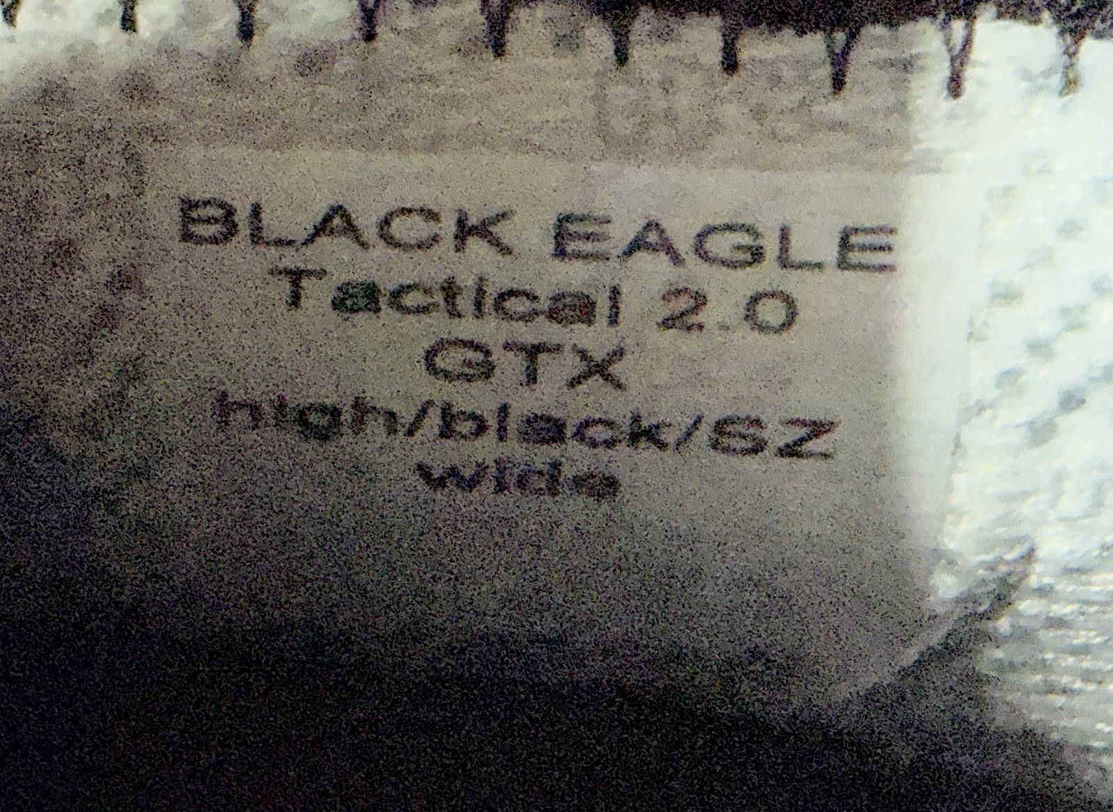 Other Men's Haix Black Eagle 2.0 Tactical Boots Style Size 12E Size US 12 / EU 45 - 8 Thumbnail