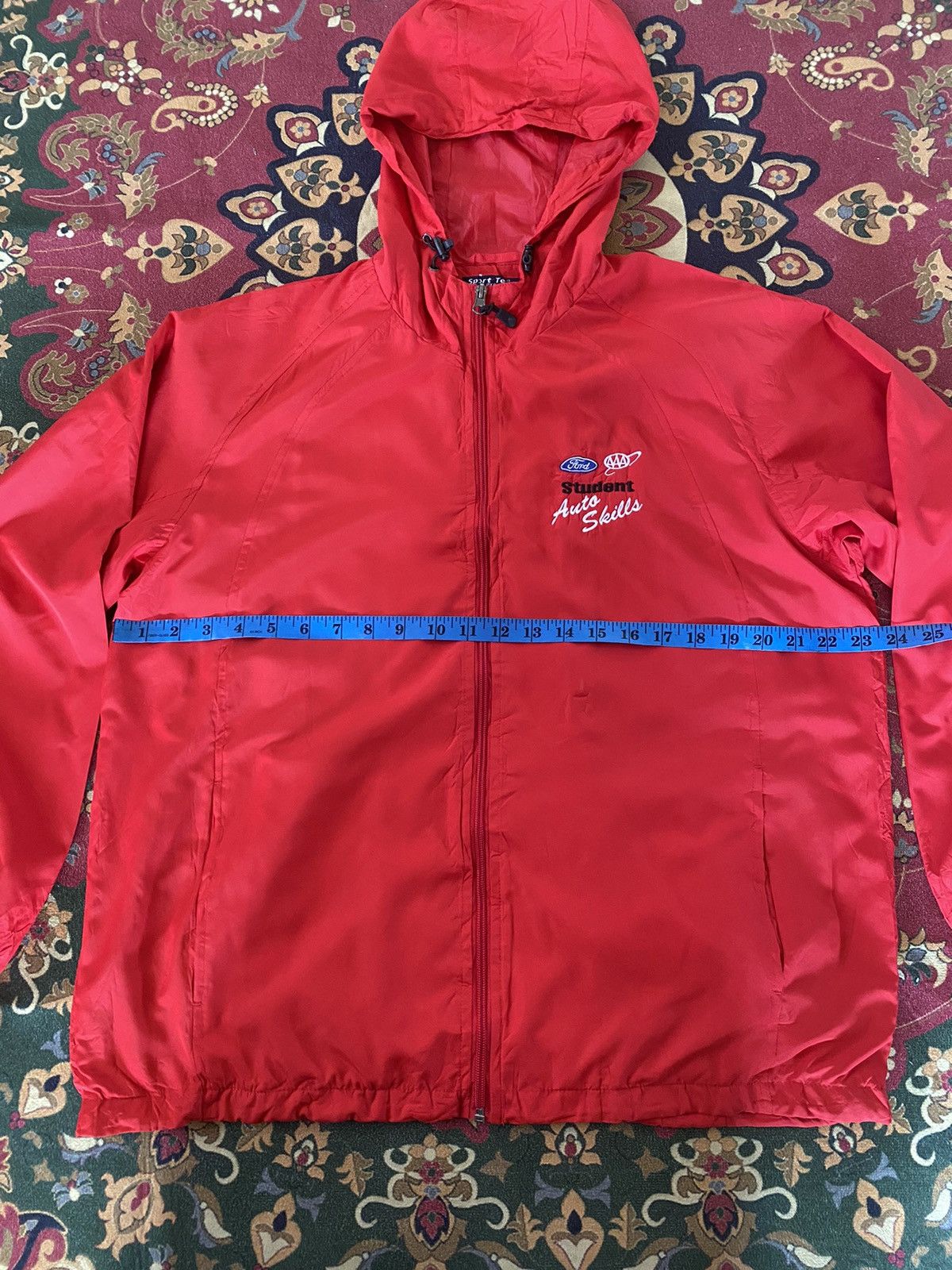 Ford Vintage Ford Auto Skills Windbreaker Zipper Jacket XL Size US L / EU 52-54 / 3 - 15 Thumbnail