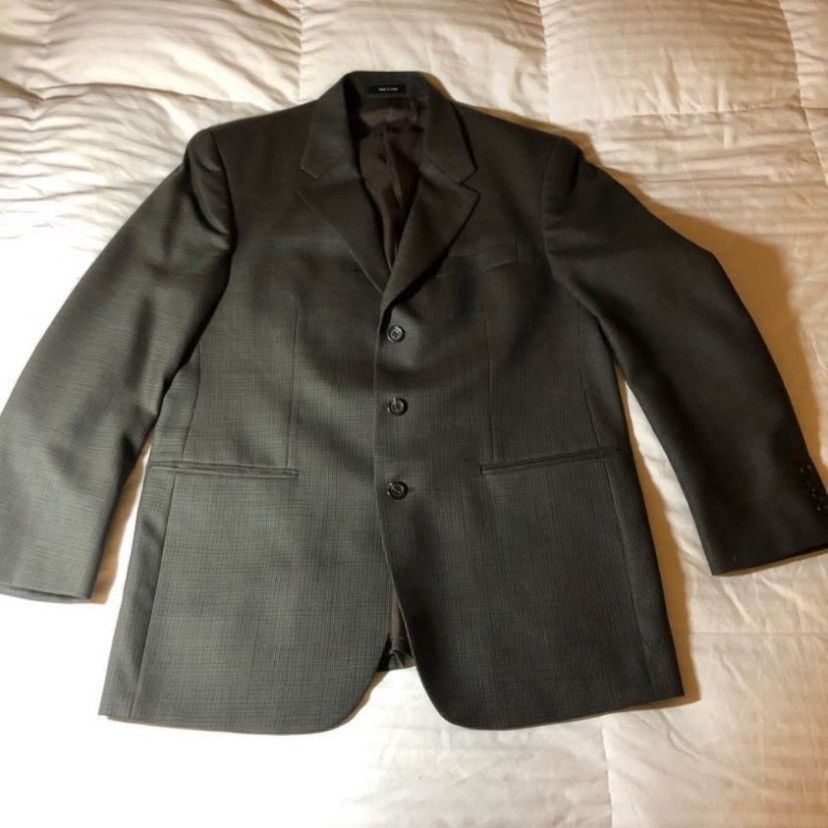 Ralph Lauren Mens Suit Blazer Ralph Lauren Sports Coat Jacket Wool Size 44S - 1 Thumbnail