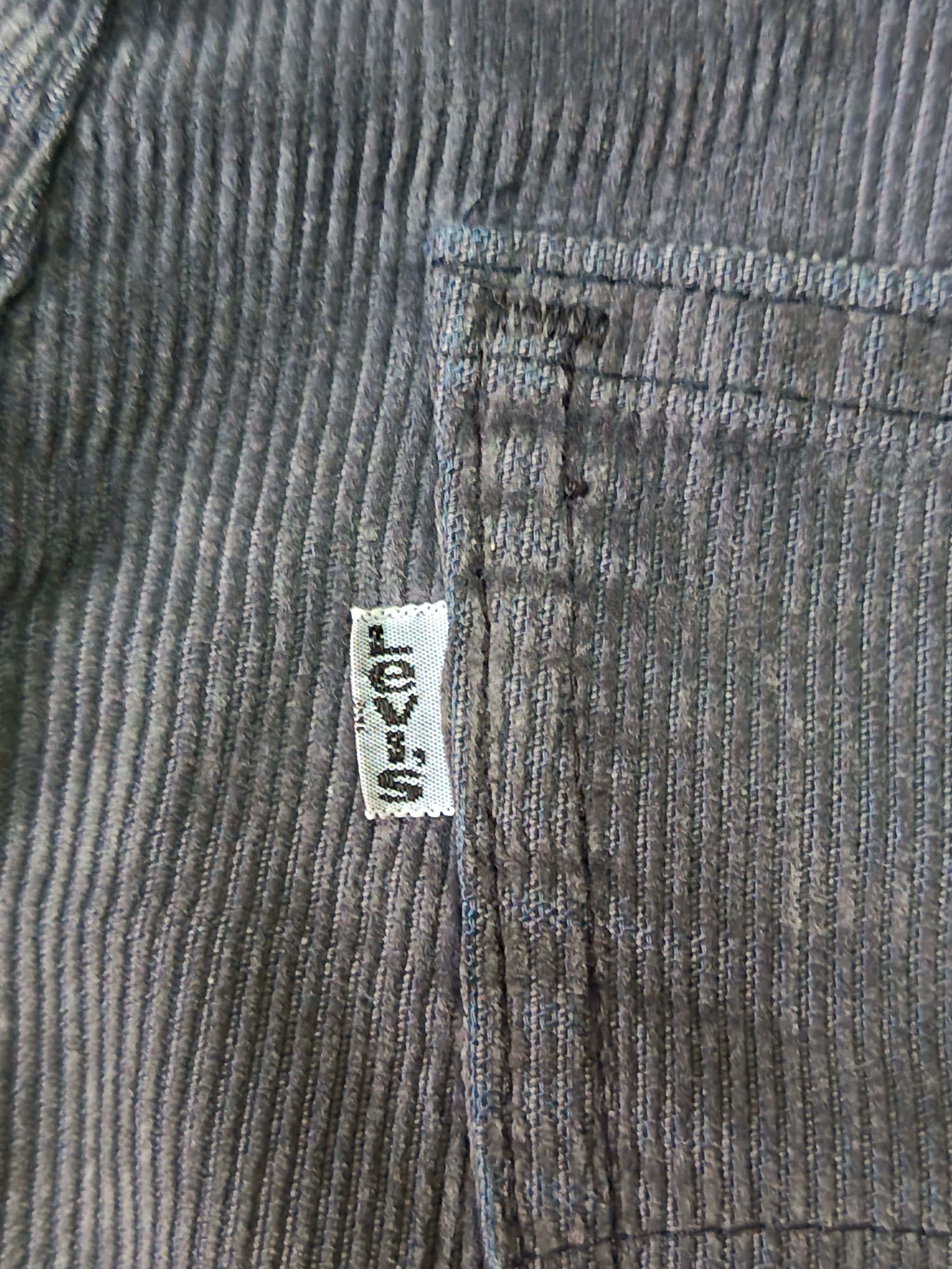 Levi's Vintage Clothing 💥Vintage💥 1983's Levis 509 Talon Zipper Corduroy Denim Size US 31 - 12 Thumbnail