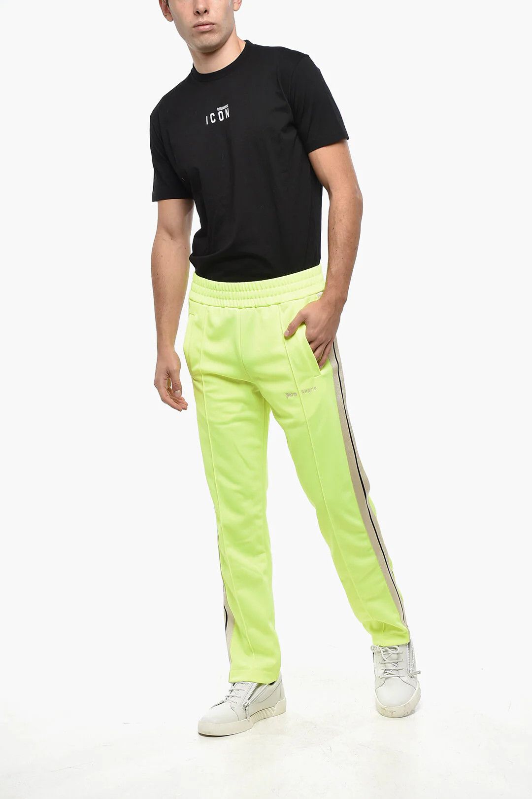 Palm Angels og1mm0326 Sweatpants & Joggers in Yellow Size US 38 / EU 54 - 5 Thumbnail