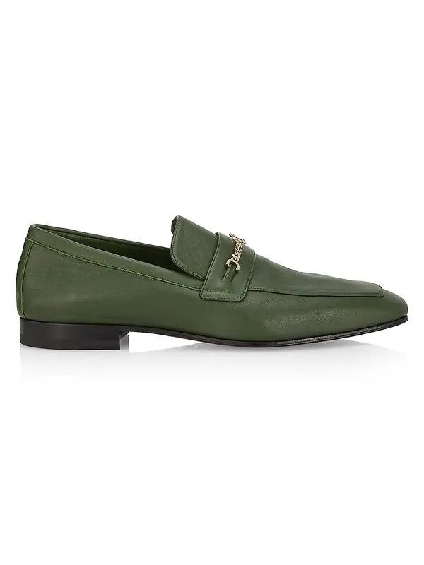 o1w1db10325 Loafers in Dark Green