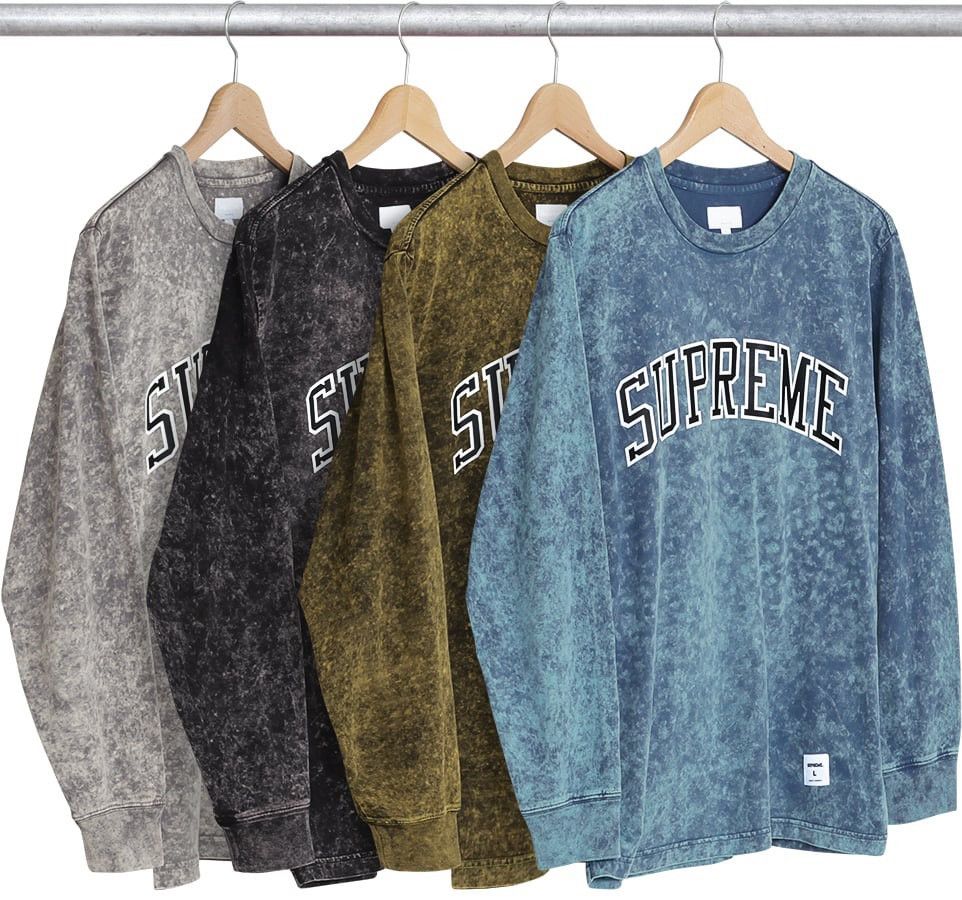 Supreme Arc Logo Long Sleeve | Grailed