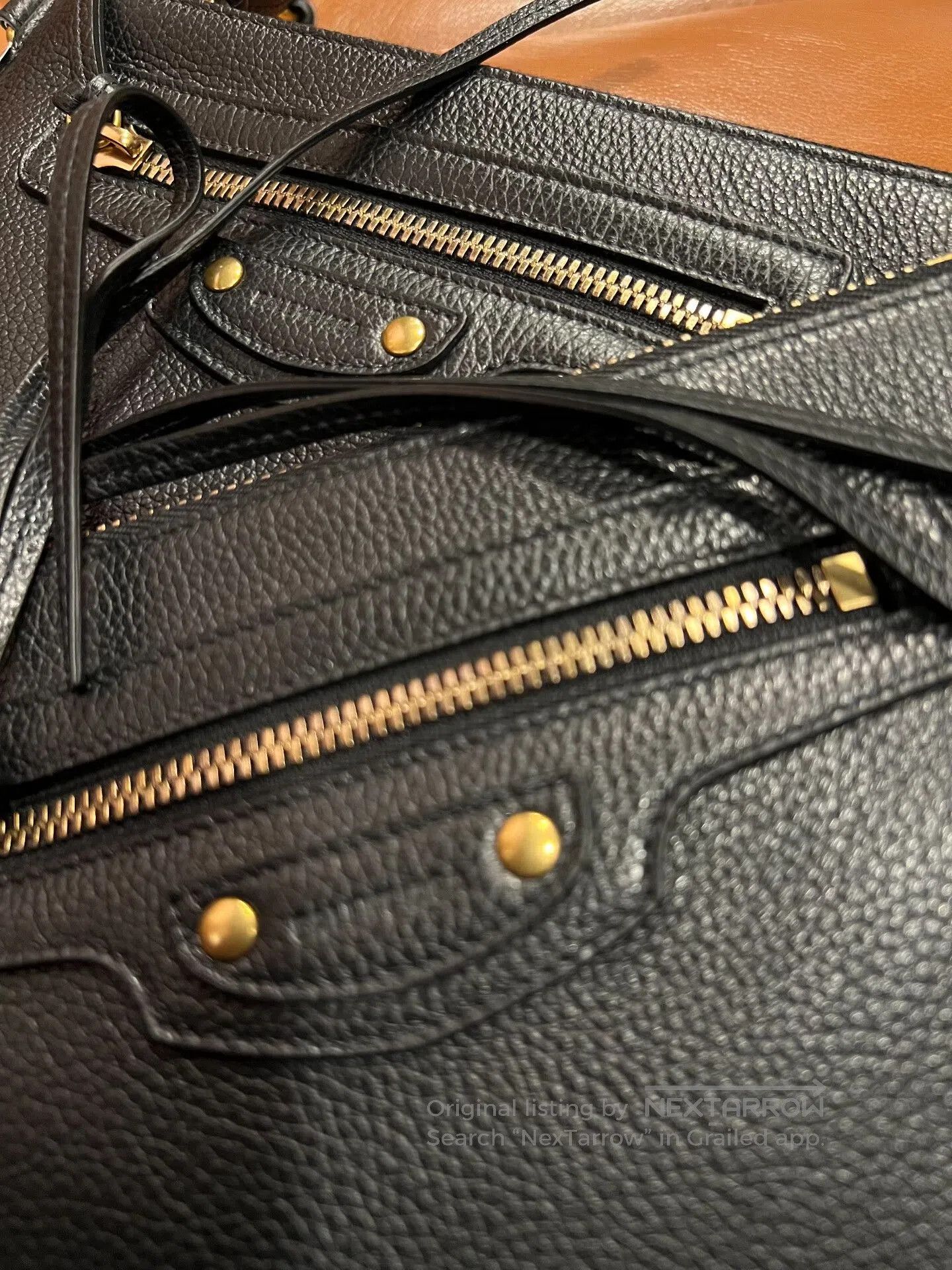 Other Balenciaga Black Gold Motorcycle Clutch. Size ONE SIZE - 5 Thumbnail