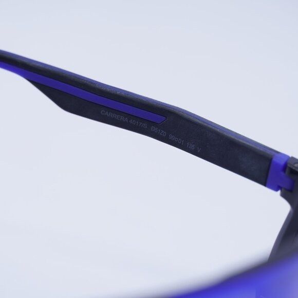 Carrera Carrera CARRERA 4017/S 0D51 Z0 Sunglasses Black Shield Frame Size ONE SIZE - 6 Thumbnail