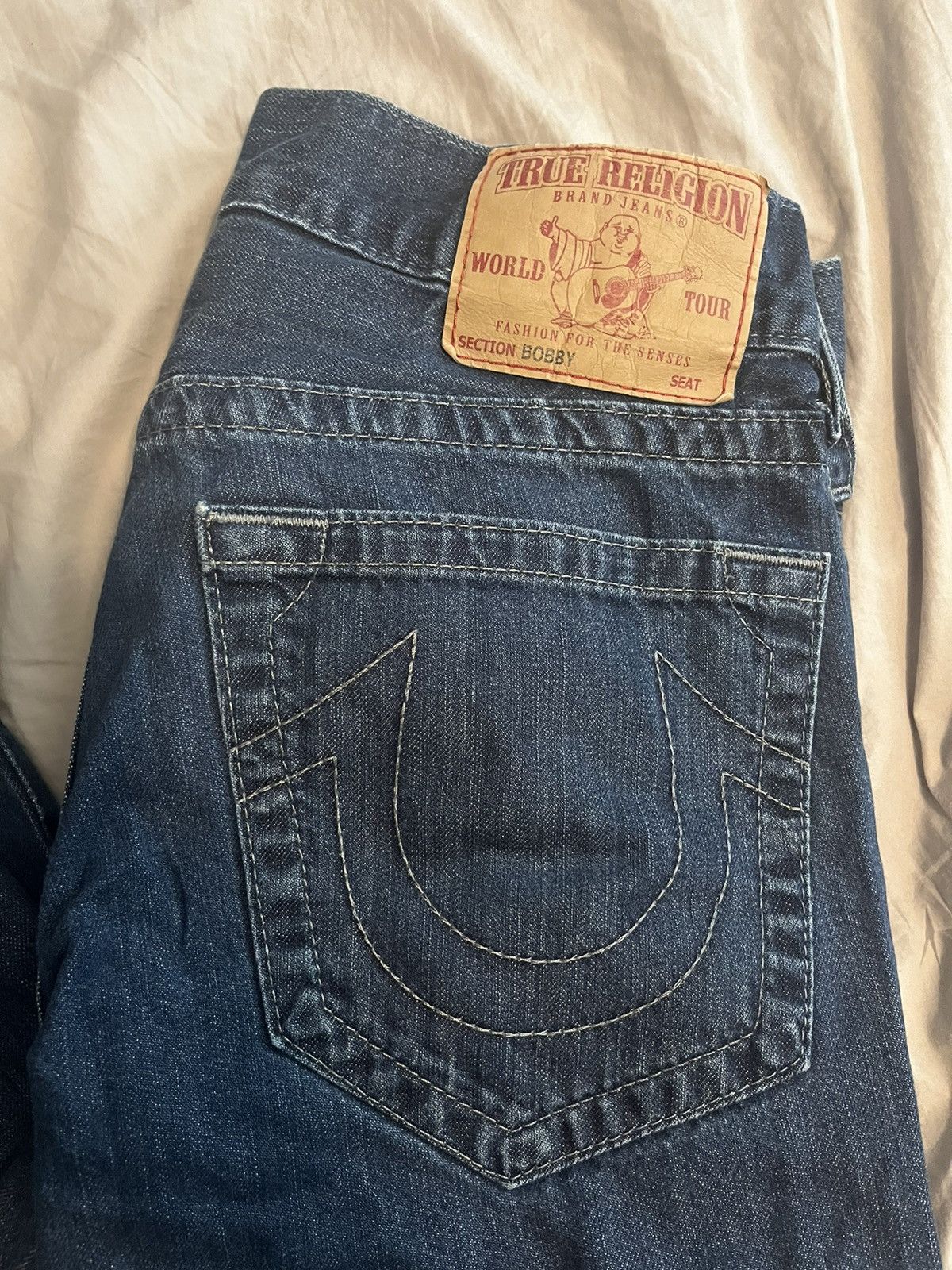 True Religion True Religion Section Bobby Boot Cut Jeans/ Blue Size US 31 - 4 Thumbnail