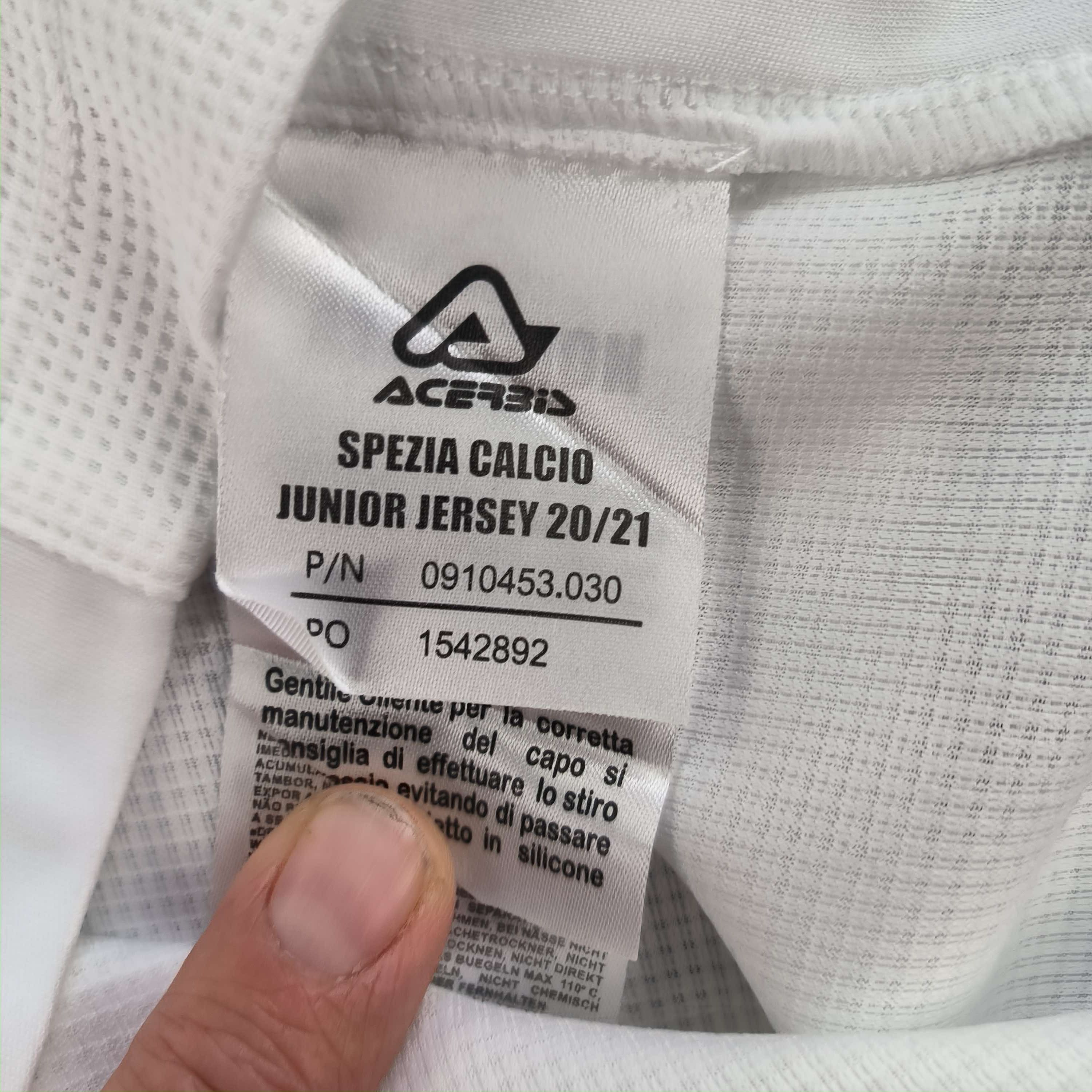 Other Spezia 2020-21 Acerbis home football jersey shirt size L Size US L / EU 52-54 / 3 - 5 Thumbnail