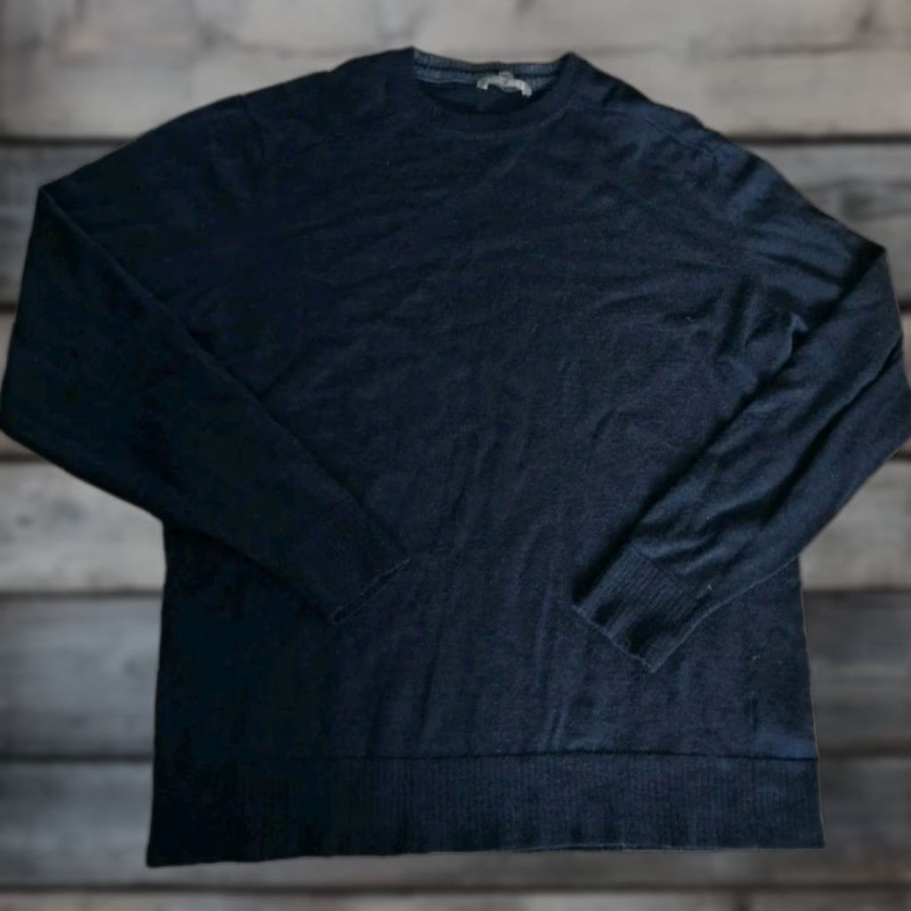 Smartwool VINTAGE SmartWool Men's Sweater Pullover Crew Neck Long Sleeve Fall Winter Spring XL Blue Wool Performance Size US XL / EU 56 / 4 - 1 Thumbnail
