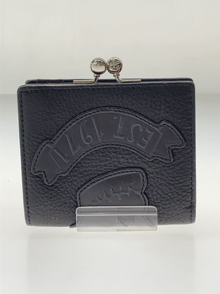 Vivienne Westwood Orb Skull Punk Leather Wallet Size ONE SIZE - 2 Thumbnail