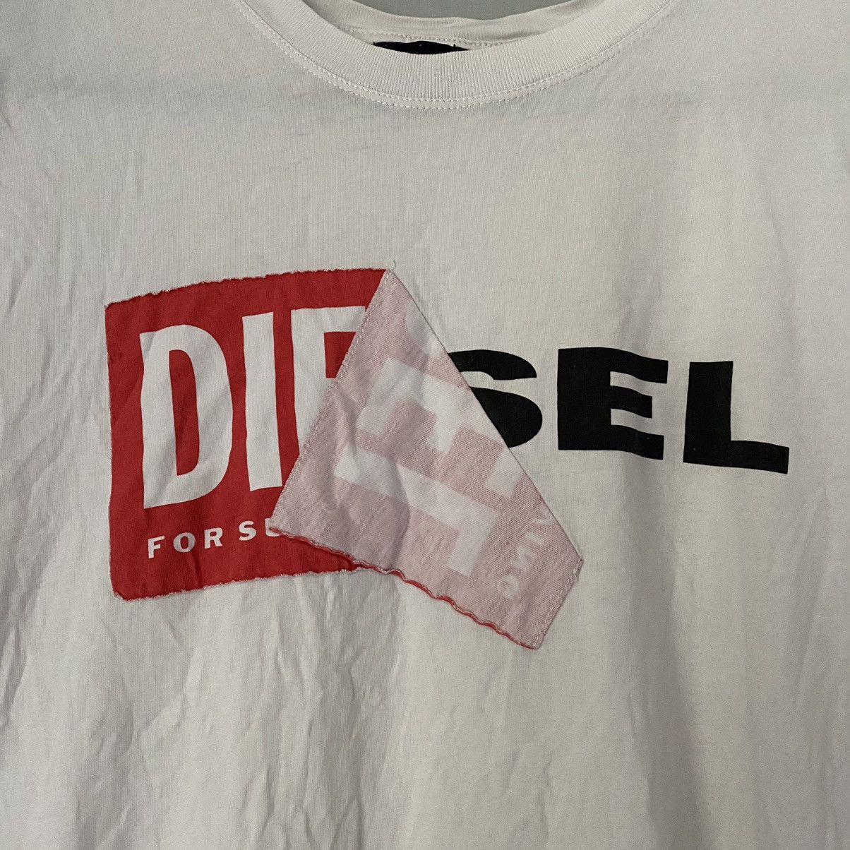 Diesel DIESEL BIG RES LOGO T SHIRT Size US M / EU 48-50 / 2 - 2 Thumbnail