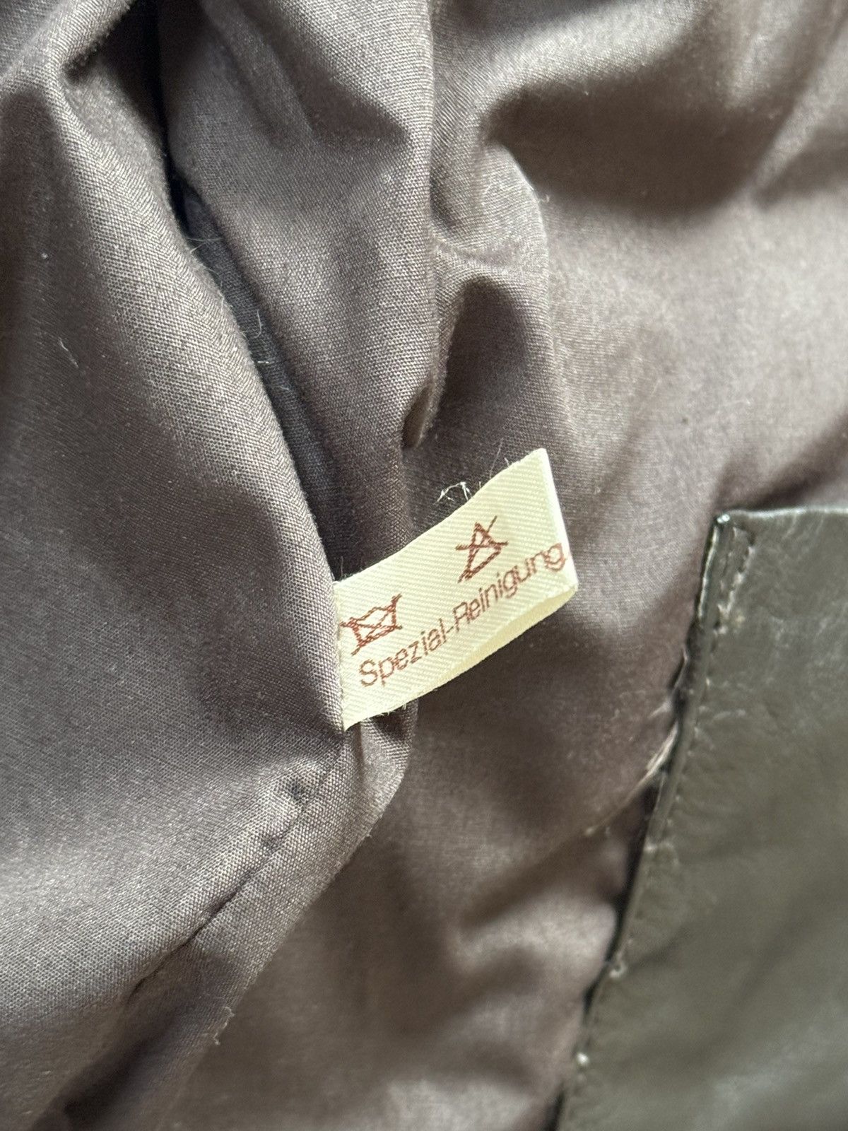 Vintage Leather S aviator bomber pilot jacket coat brown Size US S / EU 44-46 / 1 - 14 Thumbnail