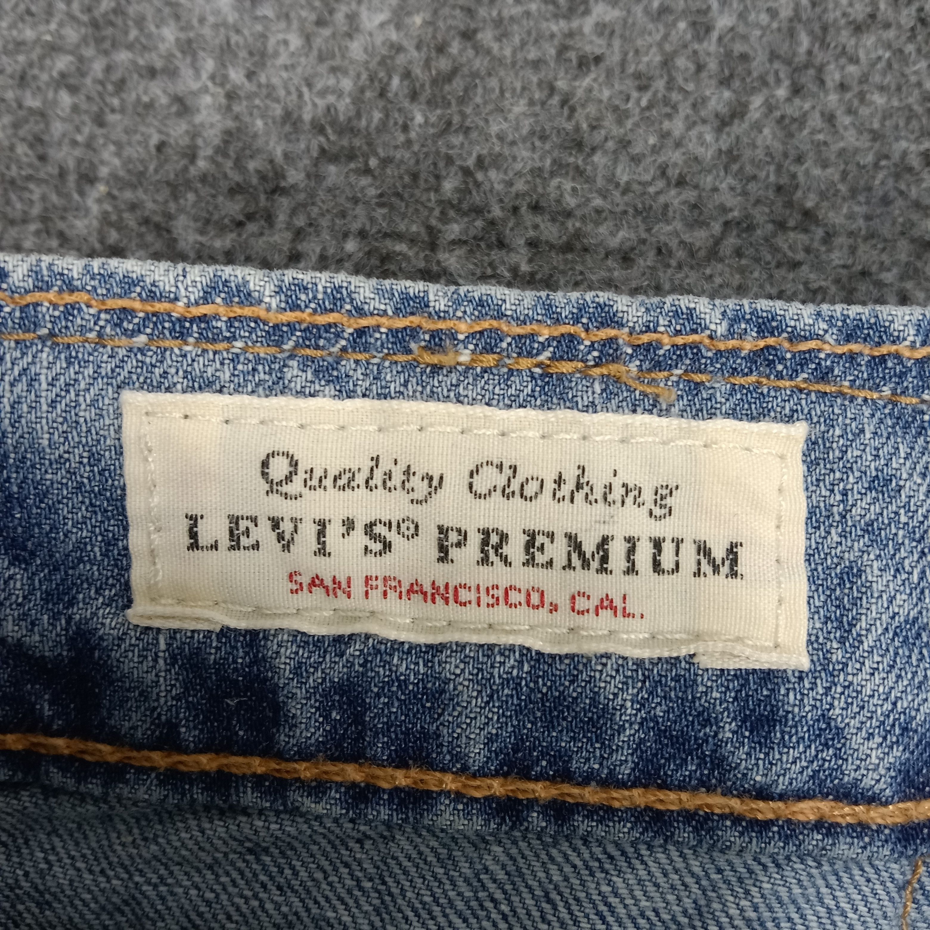 Levi's × Vintage Levi's American Distressed Style Denim Jeans Size US 30 / EU 46 - 4 Thumbnail