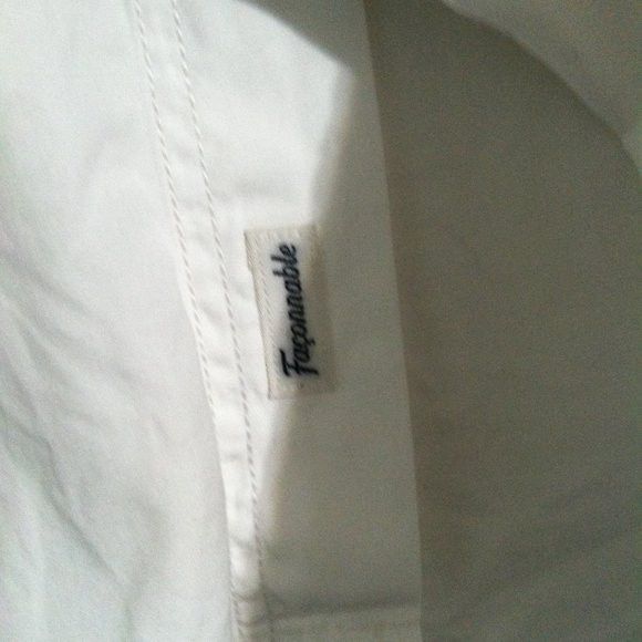 Faconnable FACONNABLE MENS WHITE COTTON CASUAL SHIRT SIZE: XL Size US XL / EU 56 / 4 - 11 Thumbnail