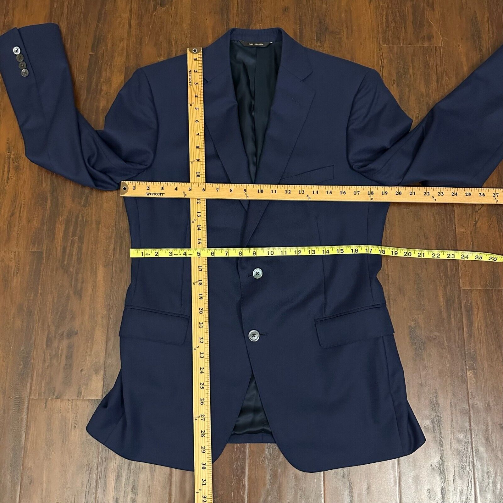 Paul Stuart PAUL STUART Blazer Jacket Cashmere Business Preppy NWOT Size 40R - 14 Thumbnail