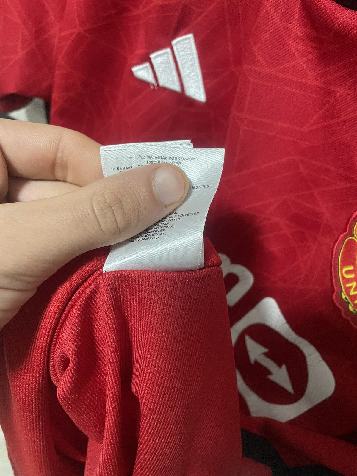 Adidas Adidas Manchester United 2023/2024 Football Soccer Jersey Size US M / EU 48-50 / 2 - 16 Thumbnail