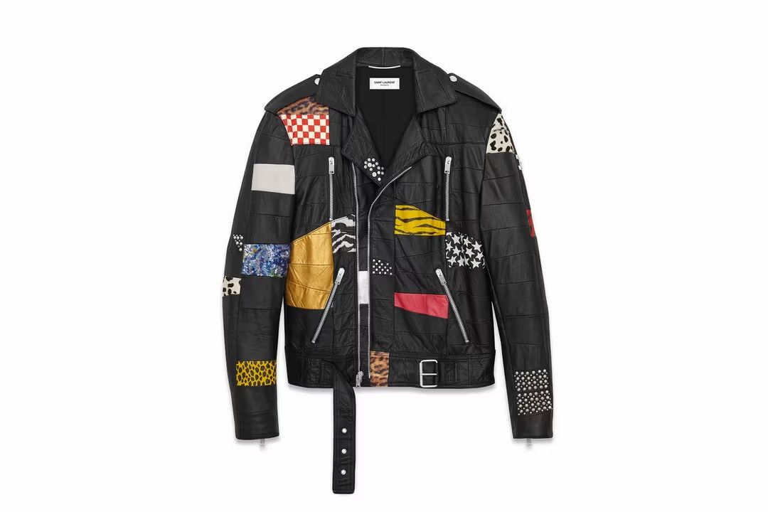 Saint Laurent Paris SS16 Surf Sound Leather Biker jacket 46 | Grailed