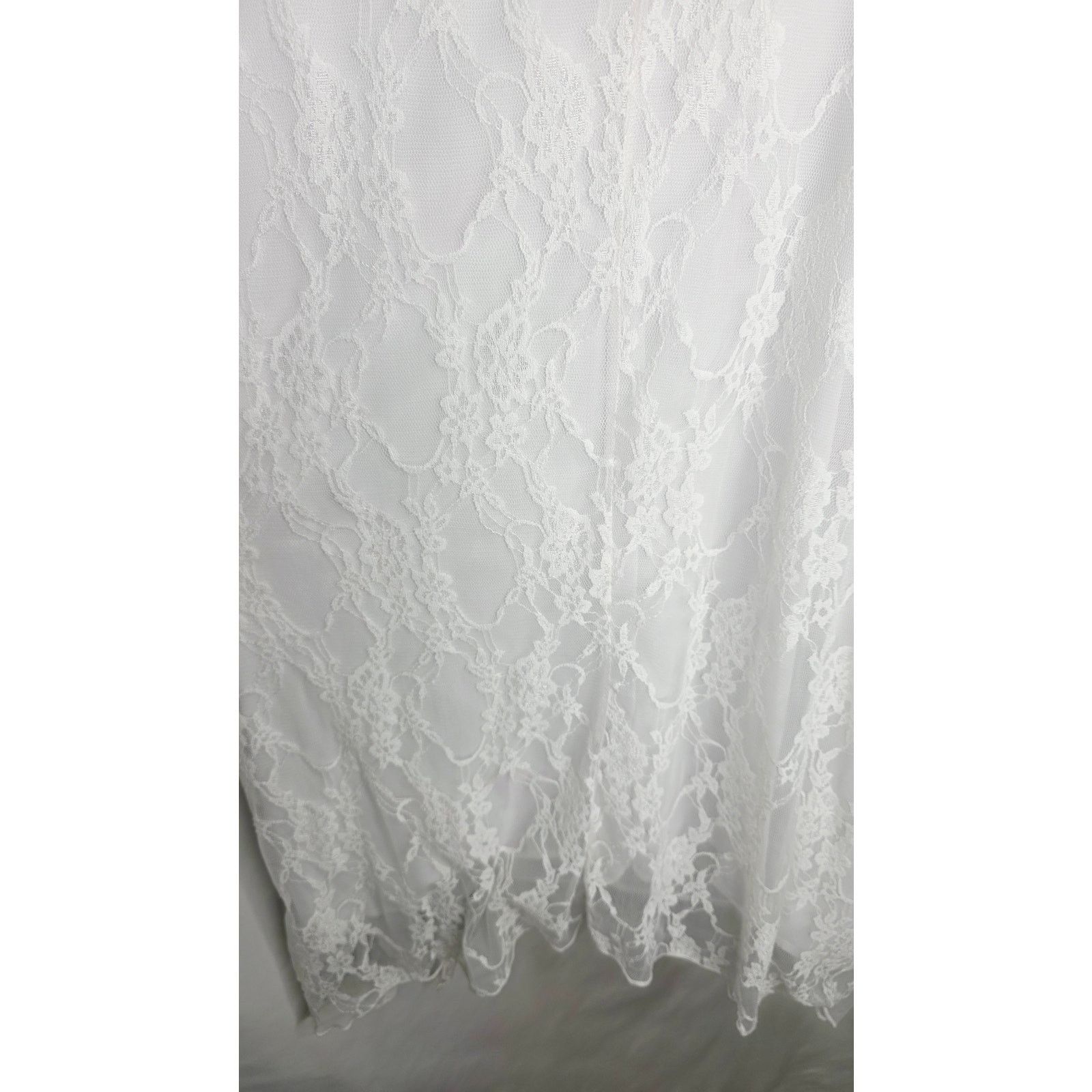 Other Womens 2X Sheer Lace Tunic Top Boho Fairycore Romantic Size XXL / US 16-18 / IT 52-54 - 11 Thumbnail