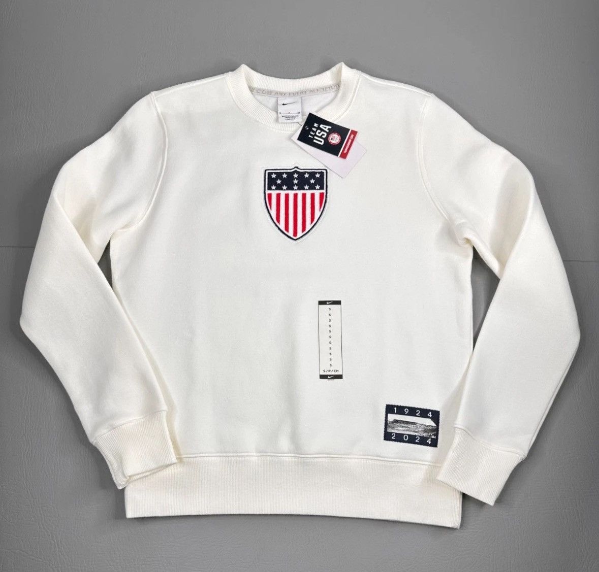 Nike Nike x Team USA Phoenix Fleece Women's Sweatshirt FN0982-133 Size S / US 4 / IT 40 - 1 Thumbnail