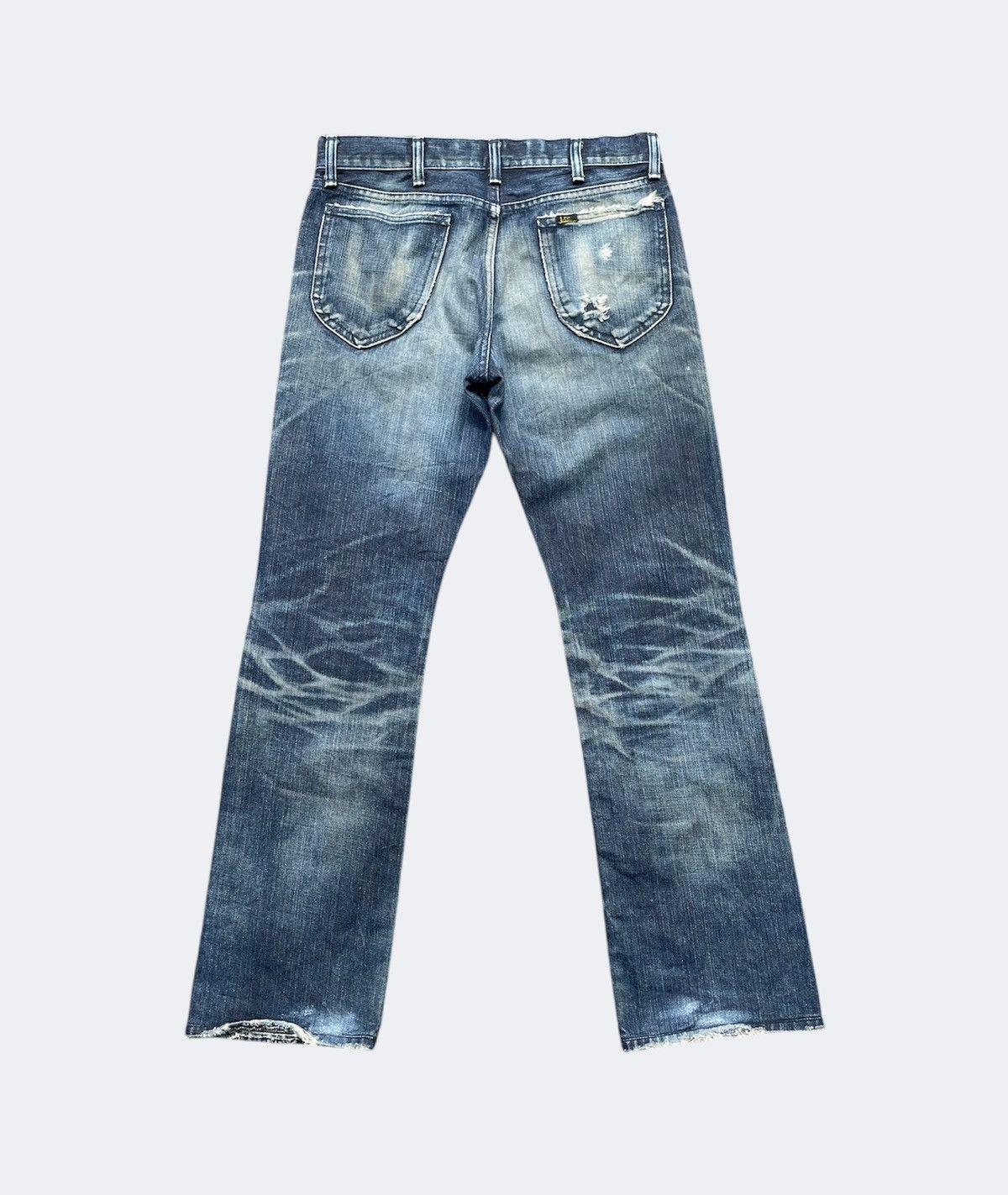 Lee 🔥Accept Binding Offer🔥 Disstressed Lee Denim jeans Vintage Size US 29 - 3 Thumbnail