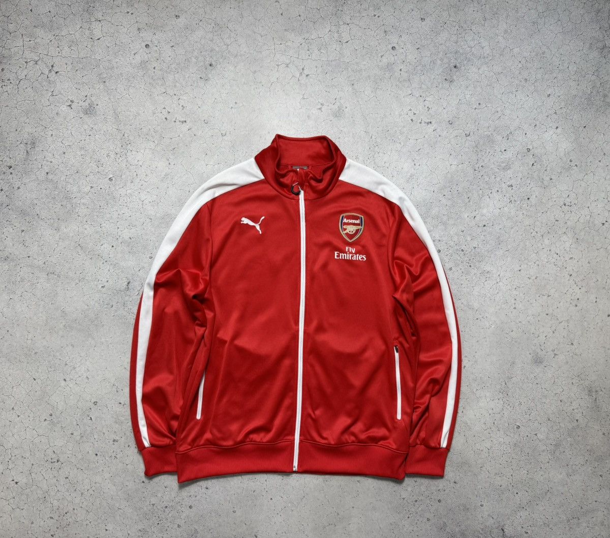 ウェア England Arsenal FC naylon jacket xs PUMA Puma Arsenal Rain Football Team Club Replica Jacket (with
