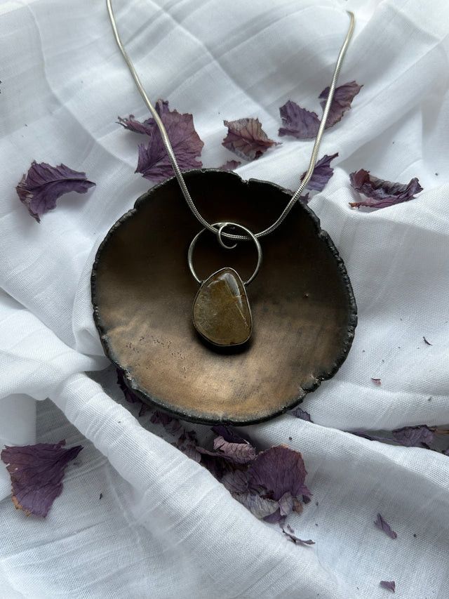 Other "Golden Threads" – Rutilated Quartz Necklace by Řezaninova Size ONE SIZE - 3 Thumbnail
