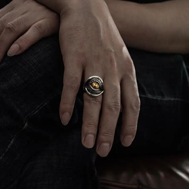 Other Demon Dragon Eye Ring Size ONE SIZE - 3 Thumbnail