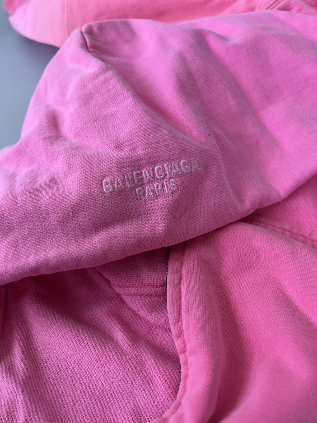 Balenciaga Balenciaga Paris Zip-Up Hoodie Size US XS / EU 42 / 0 - 5 Thumbnail