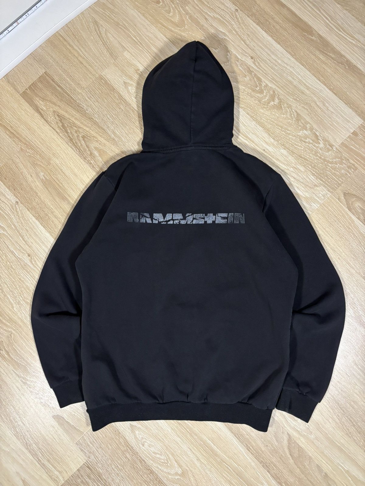 Vintage VINTAGE RAMMSTEIN MERCH HOODIE Size US L / EU 52-54 / 3 - 8 Thumbnail