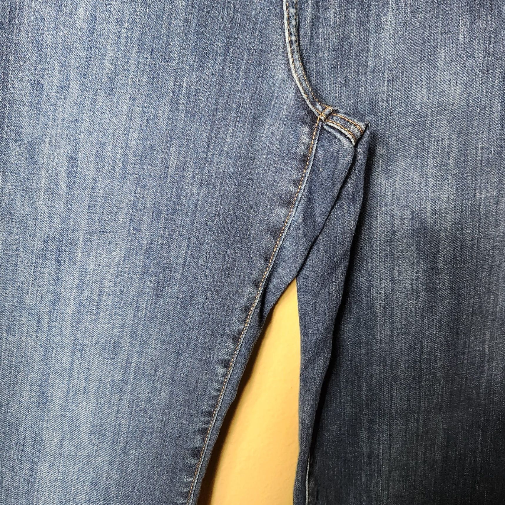 NYDJ NYDJ Barbara Bootcut Lift Tuck High Rise Jeans-Size 10 Womens Blue Denim Stretch Pockets Shaping Regular Rise Hairline? Size 32" / US 10 / IT 46 - 4 Thumbnail