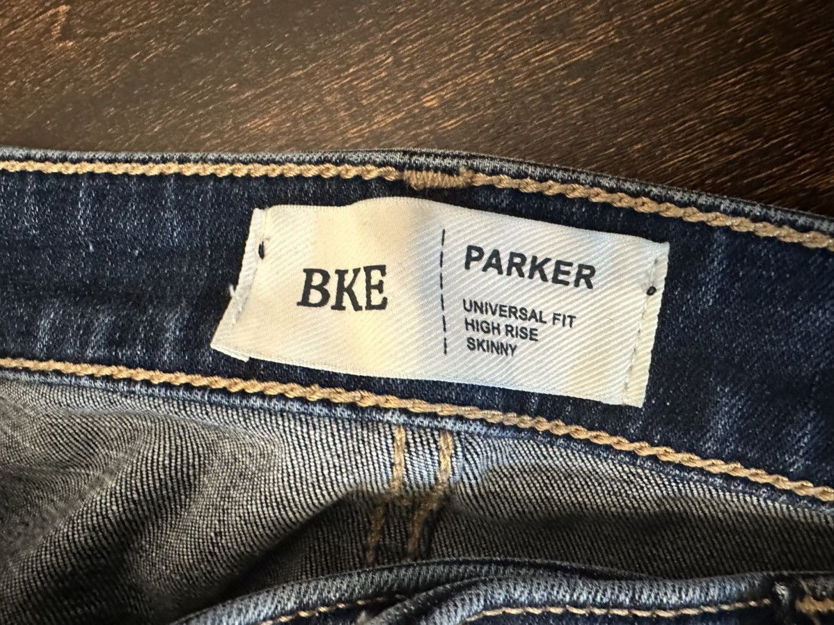 BKE BKE Parker Womens 28x29 High Rise Skinny Jeans Dark Wash Size 28" / US 6 / IT 42 - 6 Thumbnail